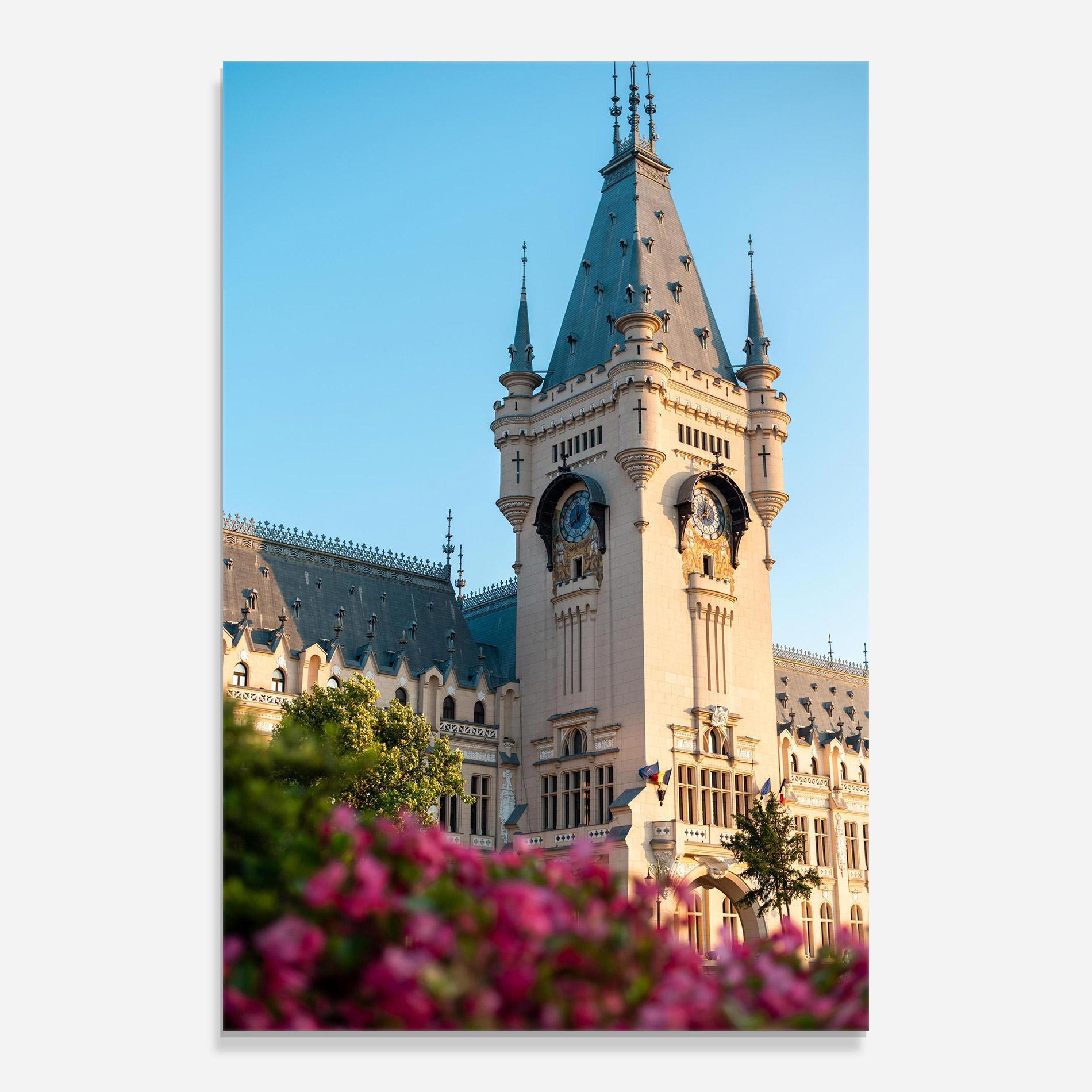 Tablou Sticla Palace Culture Iasi mockup 0