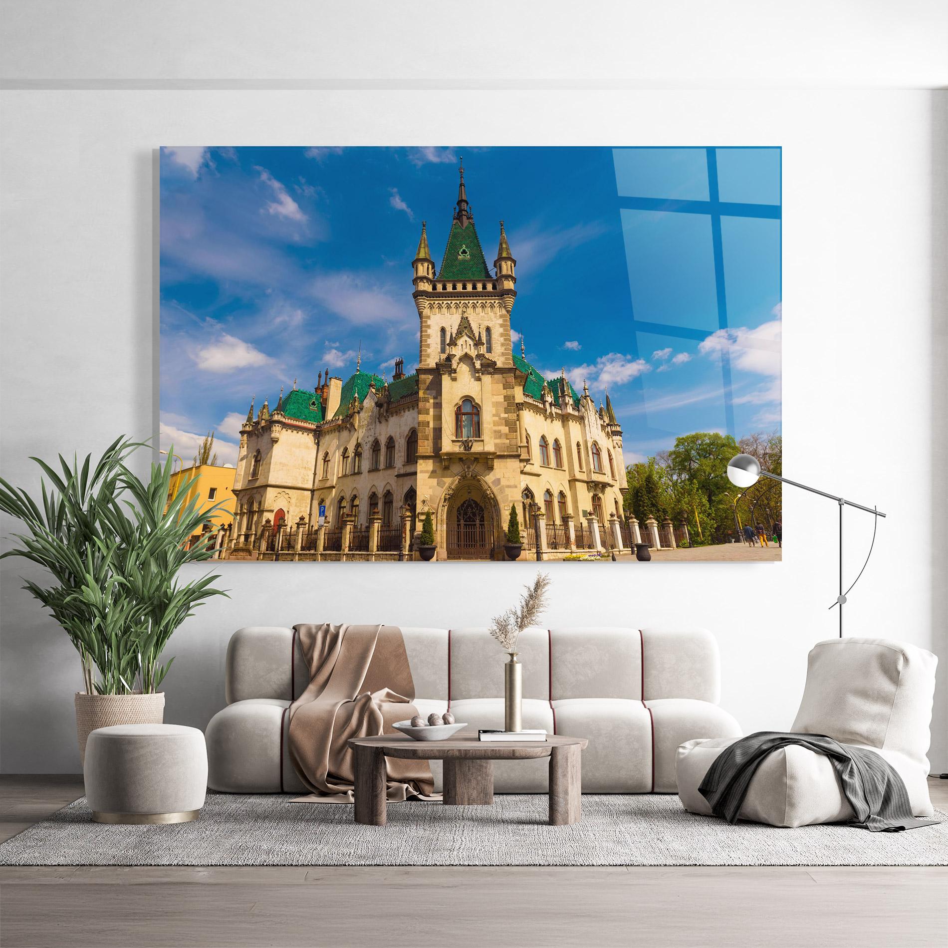 Tablou Sticla Jakabov Palace Slovakia mockup 9