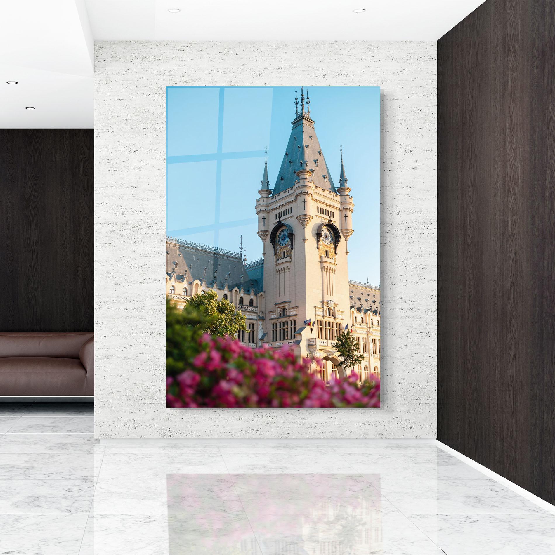 Tablou Sticla Palace Culture Iasi mockup 9