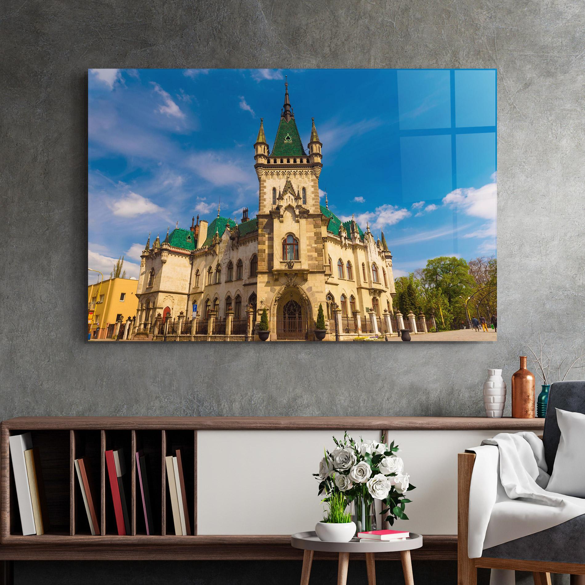 Tablou Sticla Jakabov Palace Slovakia mockup 2