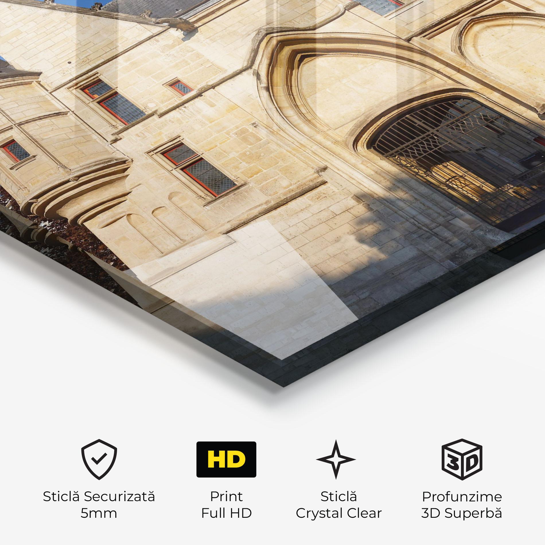 Tablou Sticla Fortress France mockup 3