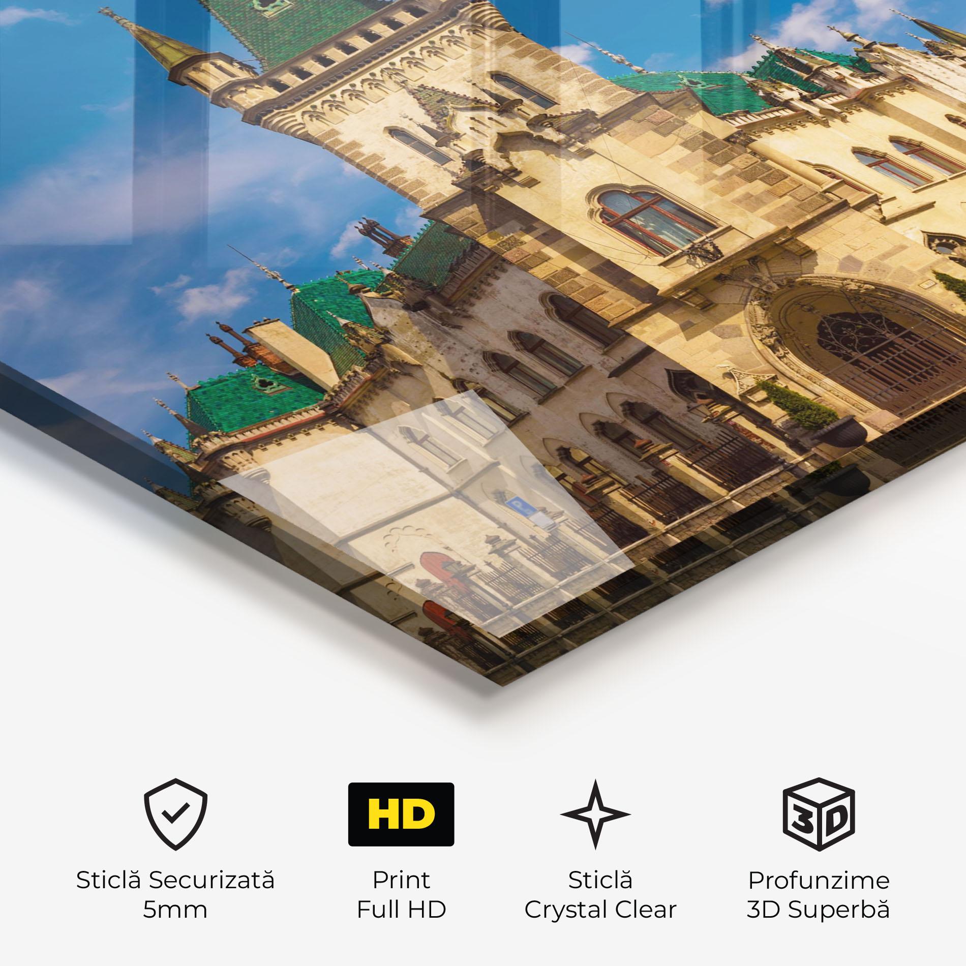 Tablou Sticla Jakabov Palace Slovakia mockup 3
