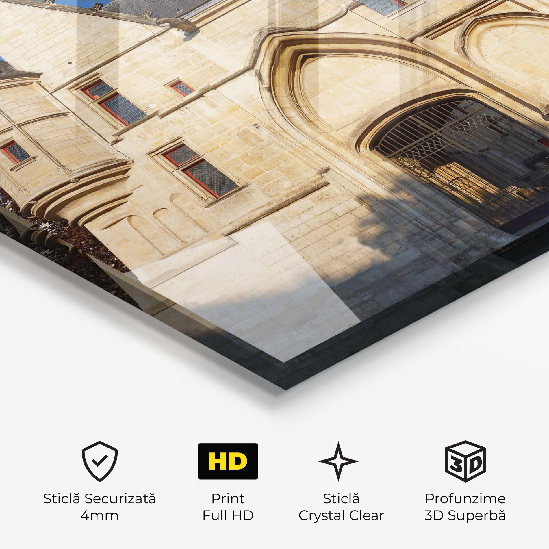 Tablou Sticla Fortress France mockup 3