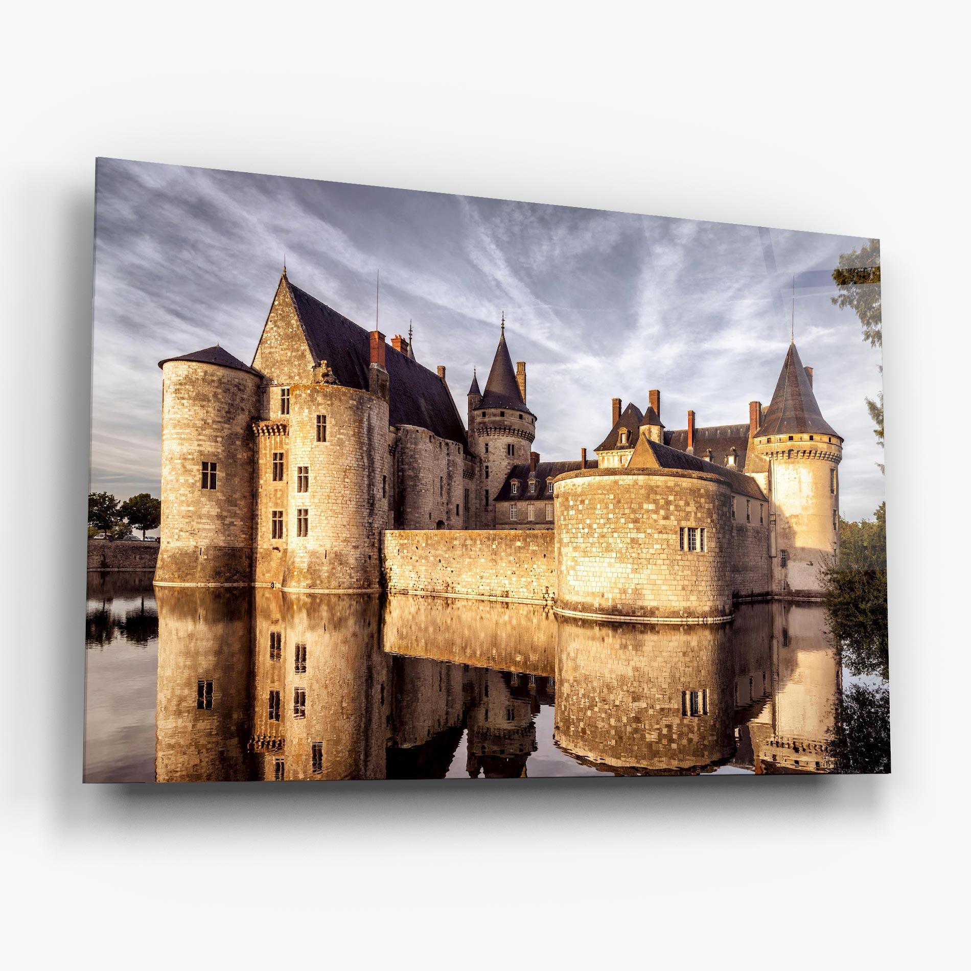 Tablou Sticla Chateau Castle mockup 6