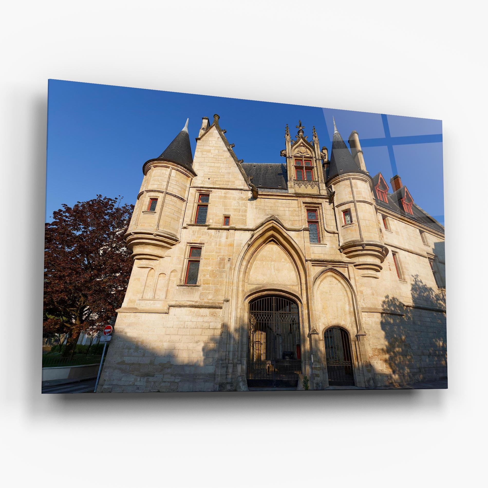 Tablou Sticla Fortress France mockup 6