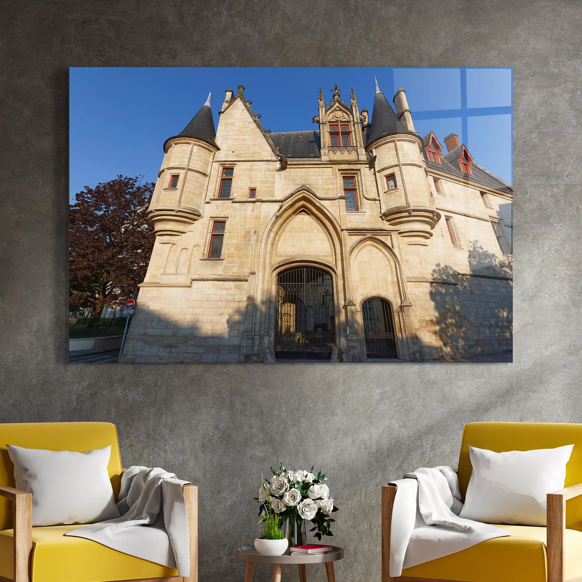 Tablou Sticla Fortress France mockup 4