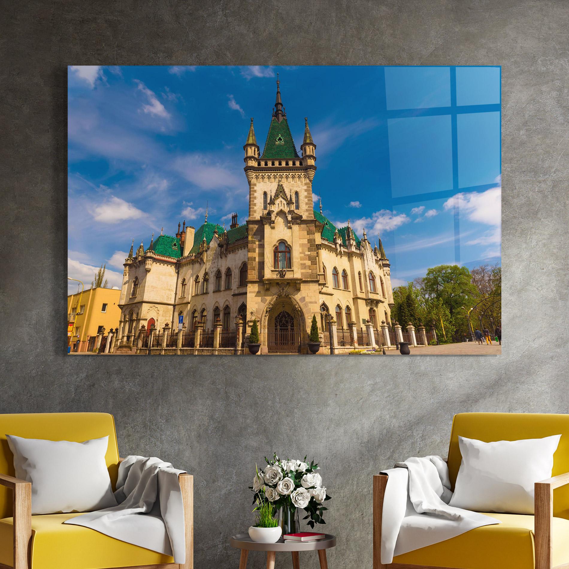Tablou Sticla Jakabov Palace Slovakia mockup 4