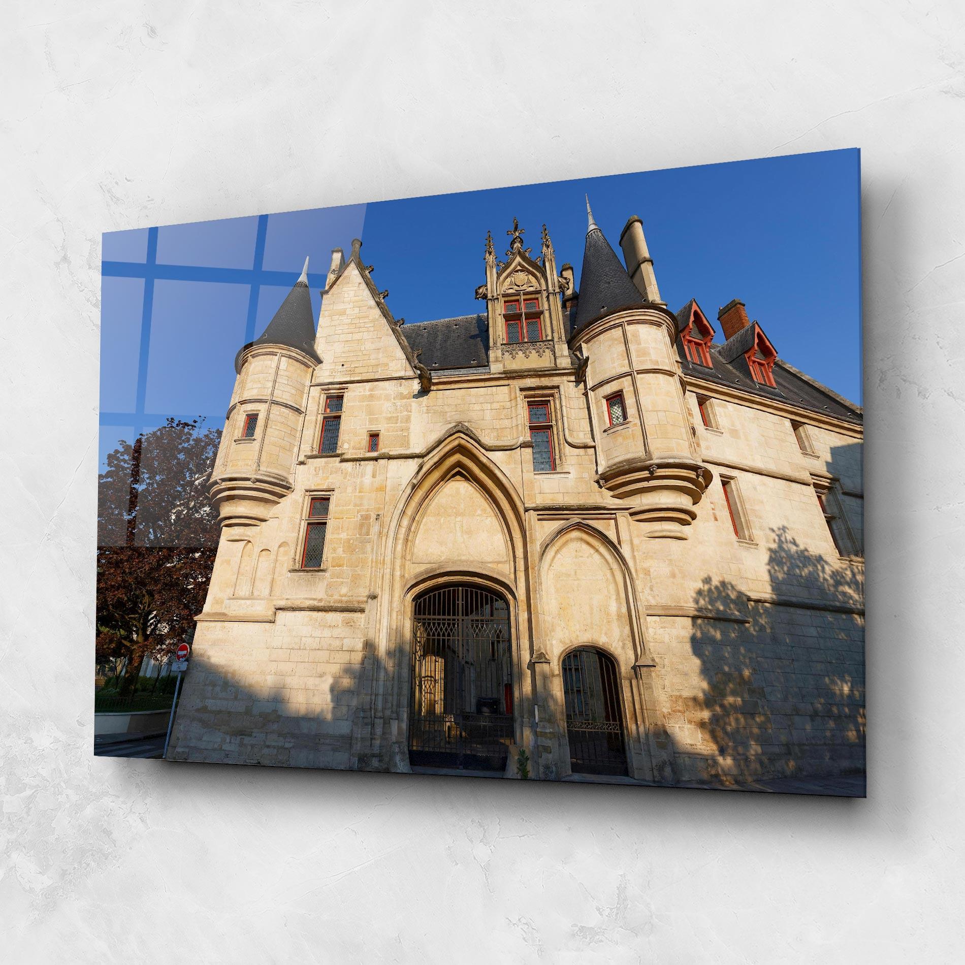 Tablou Sticla Fortress France mockup 1