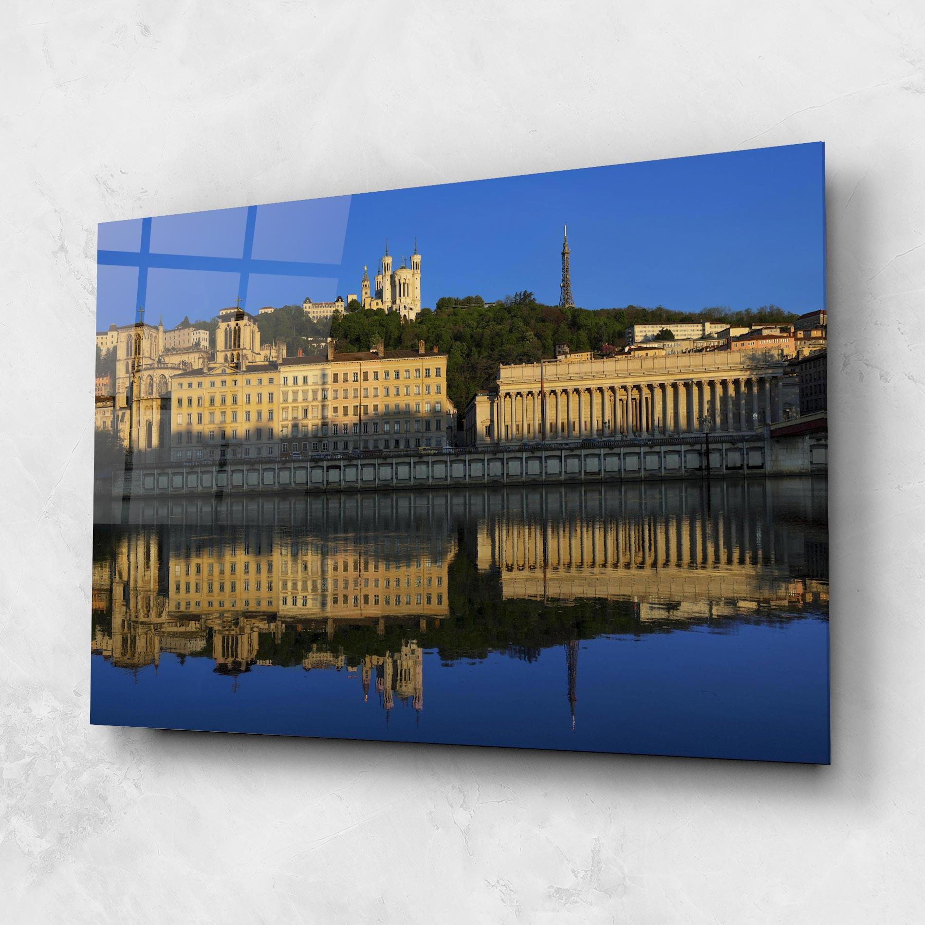 Tablou Sticla Lyon France mockup 1