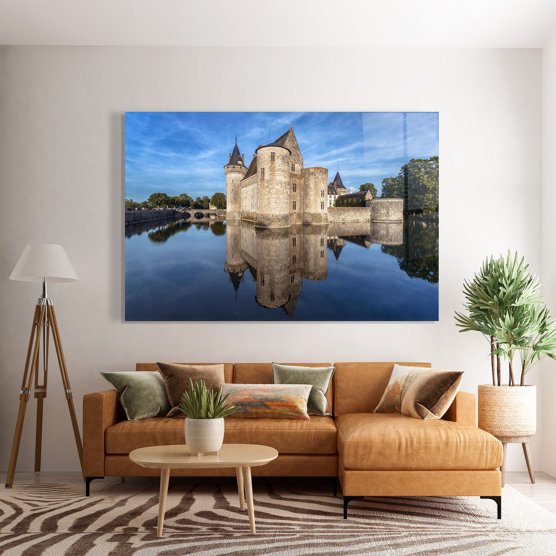 Castle Chateau De Sullysurloire mockup 7