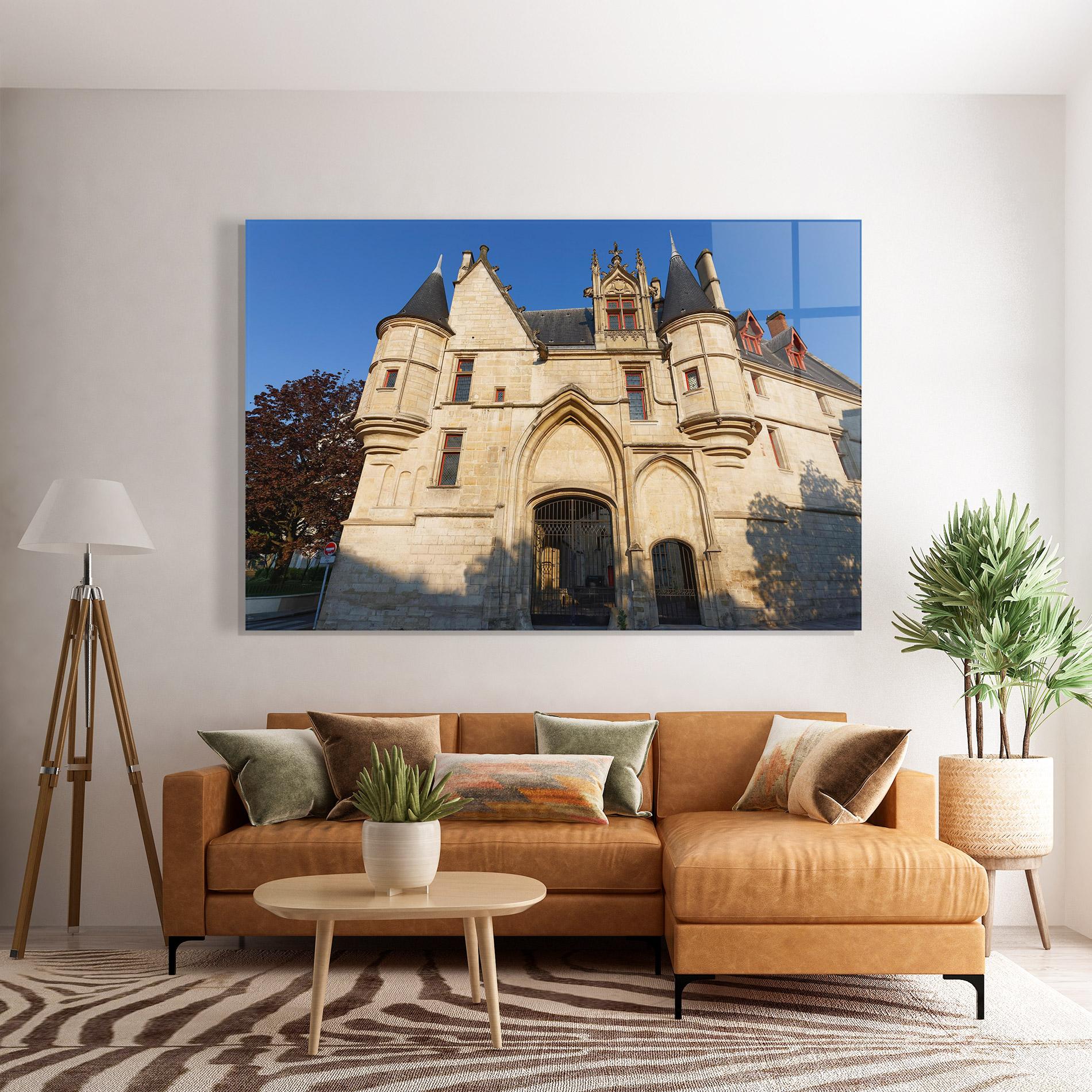 Tablou Sticla Fortress France mockup 7