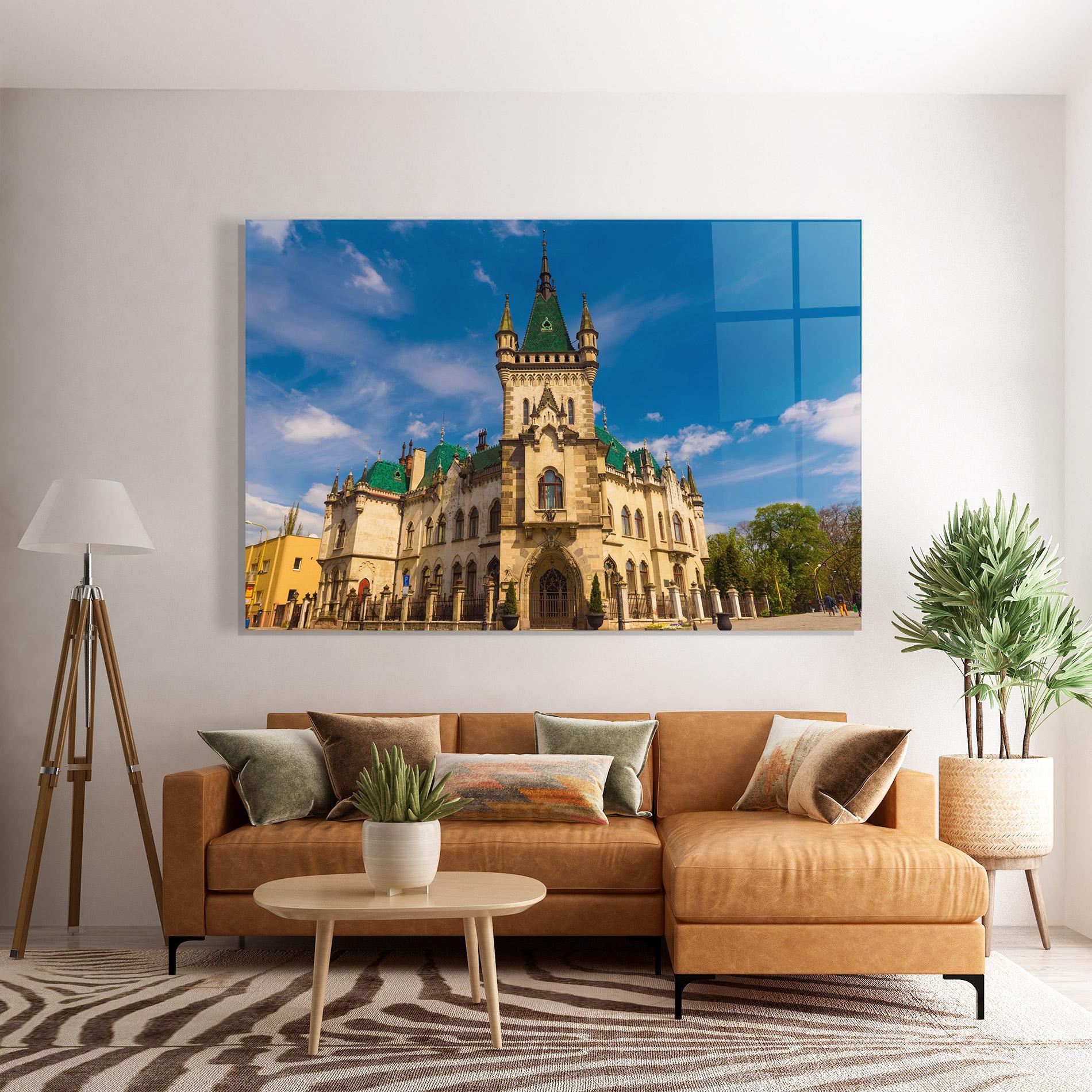 Tablou Sticla Jakabov Palace Slovakia mockup 7