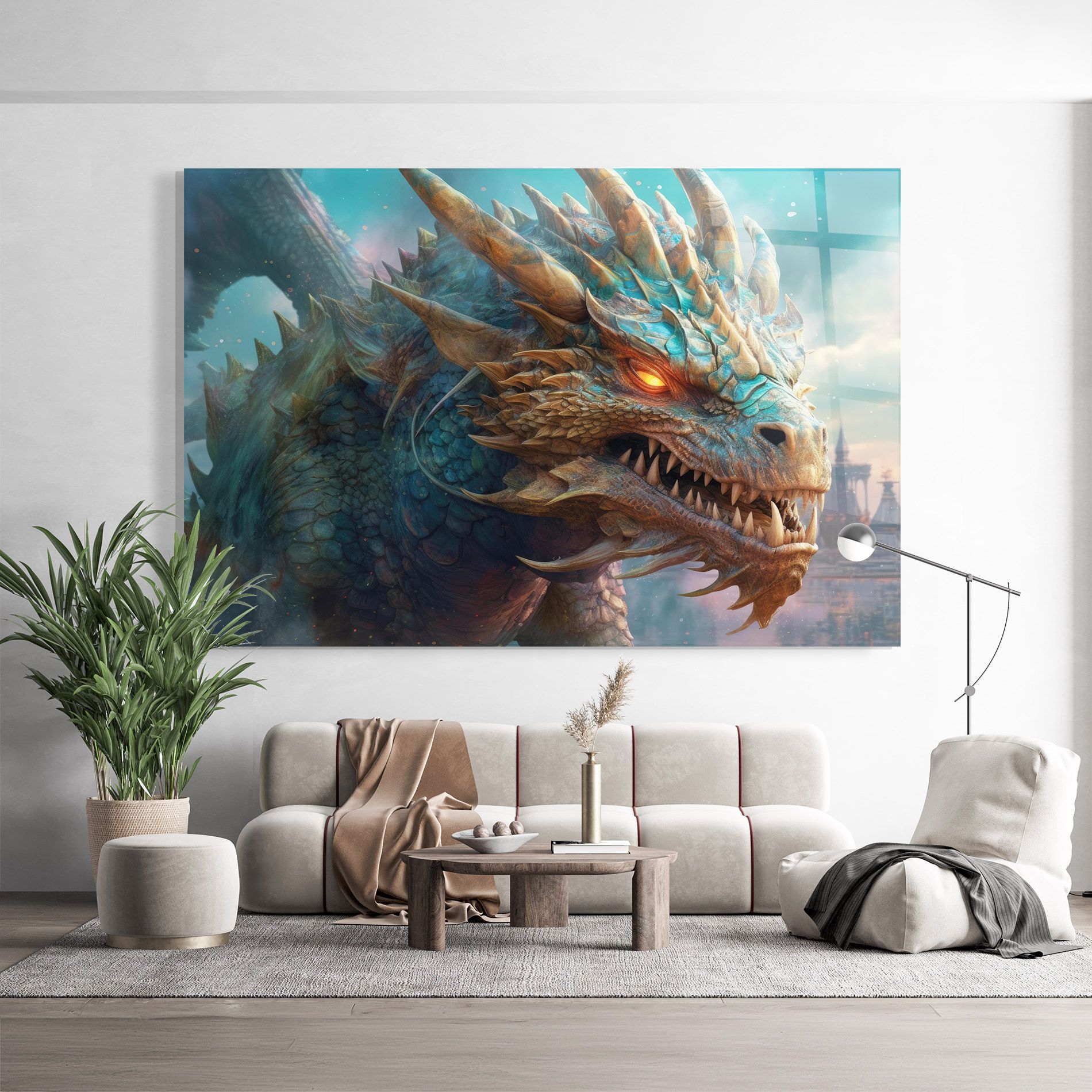 Pretty Blue Dragon mockup 9
