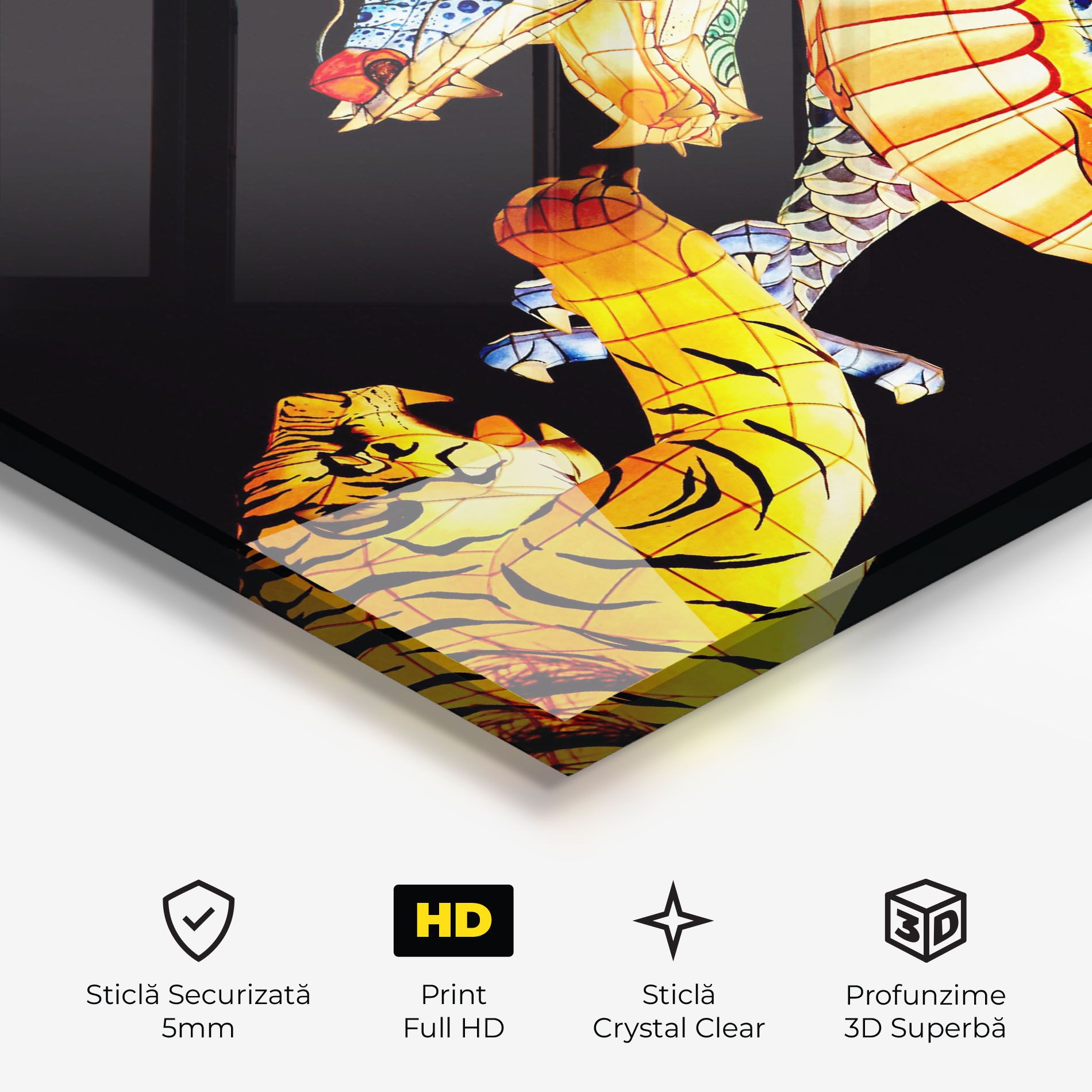 Chinese Dragon And Tiger mockup 3