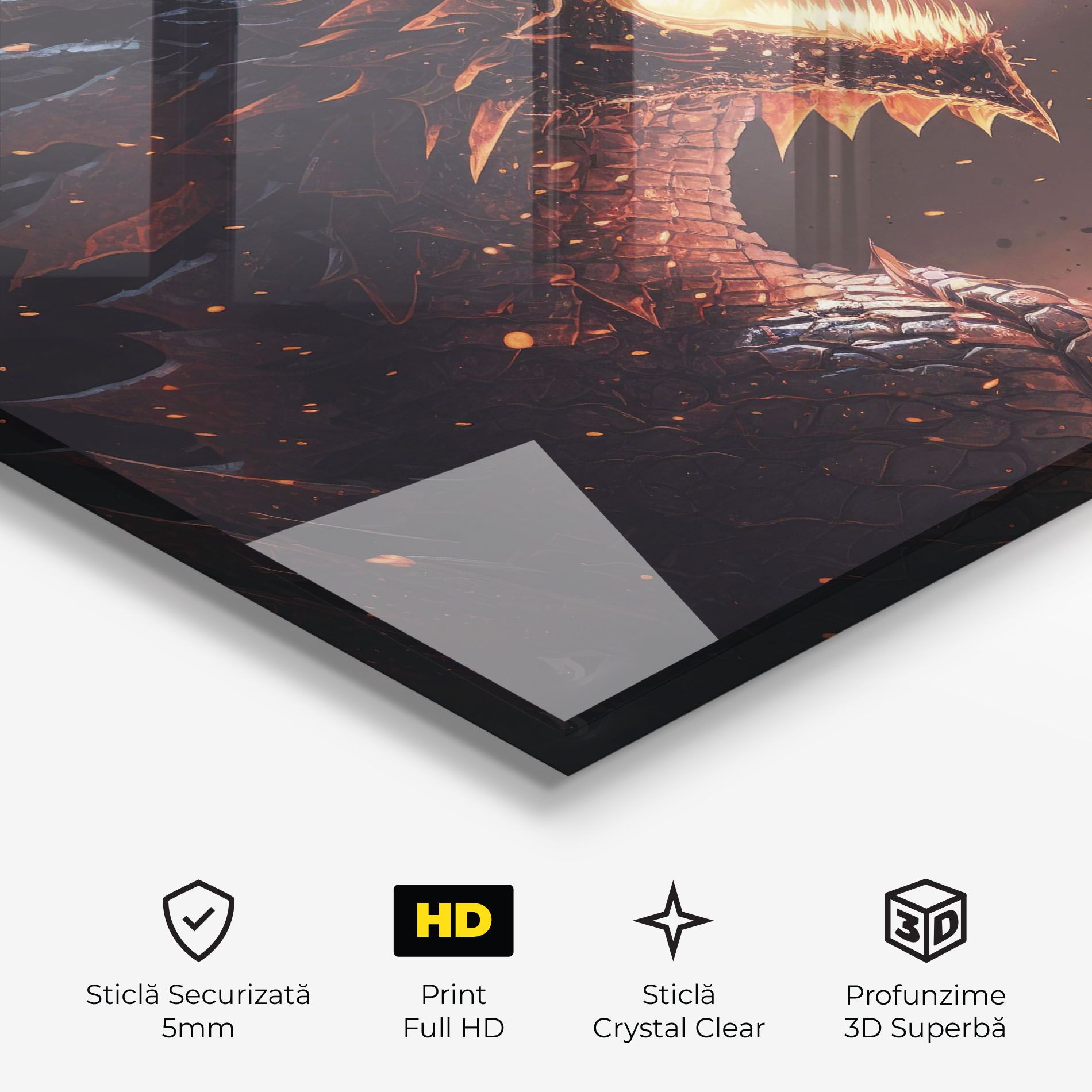 Fire Explosion Dragon mockup 3