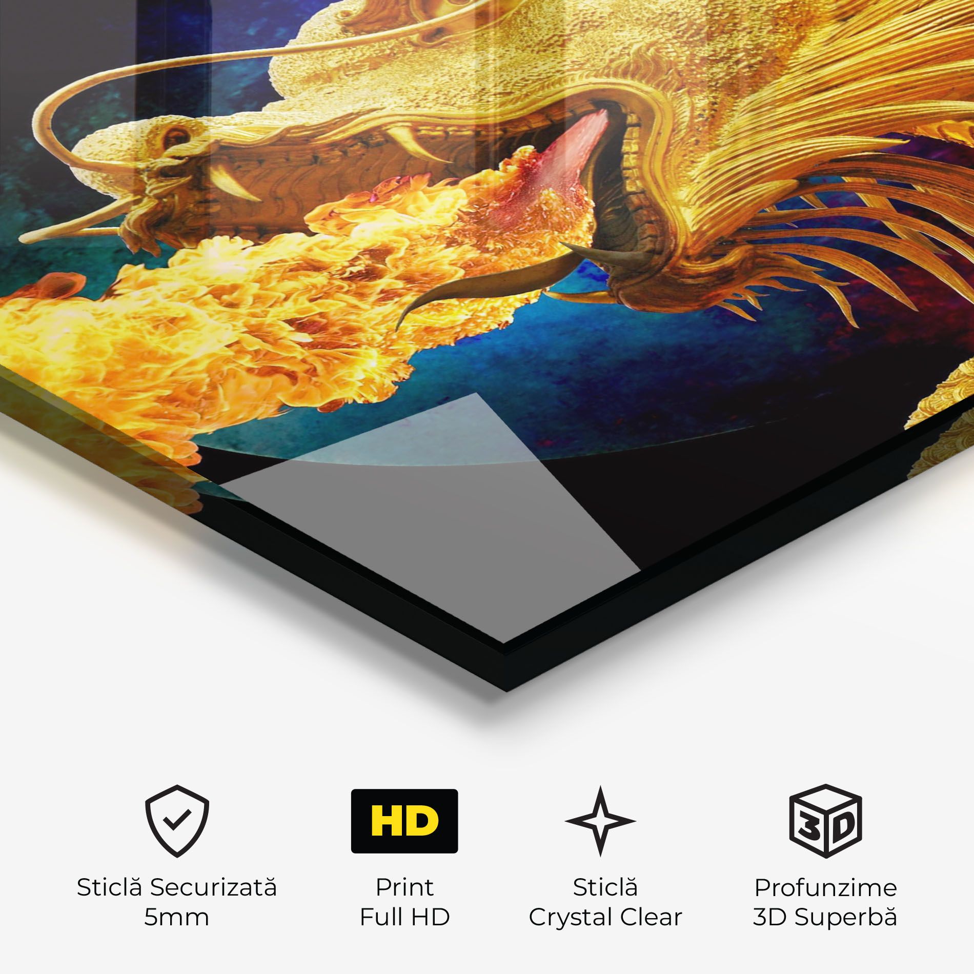 Golden Fire Dragon mockup 3