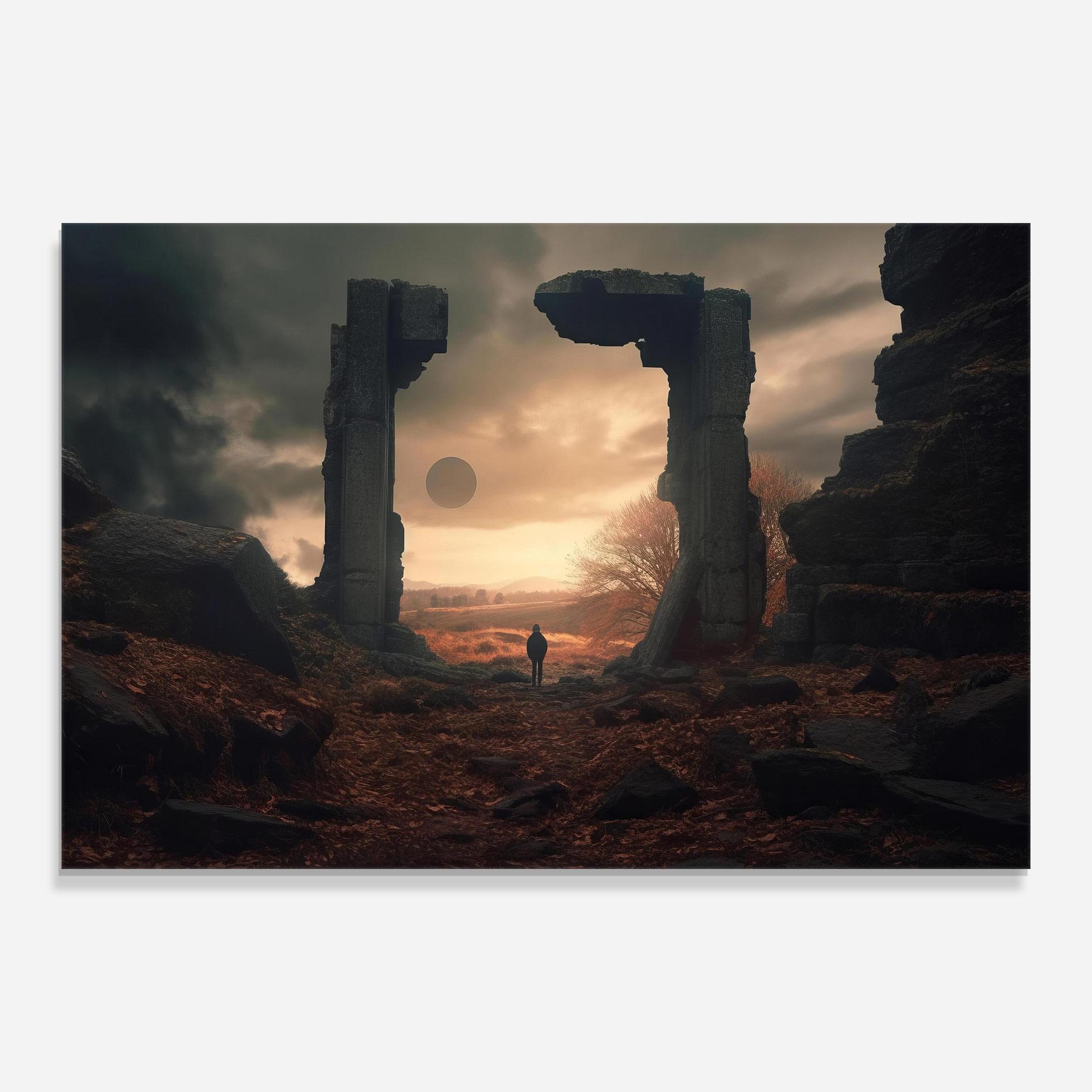 Tablou Sticla Archway mockup 0