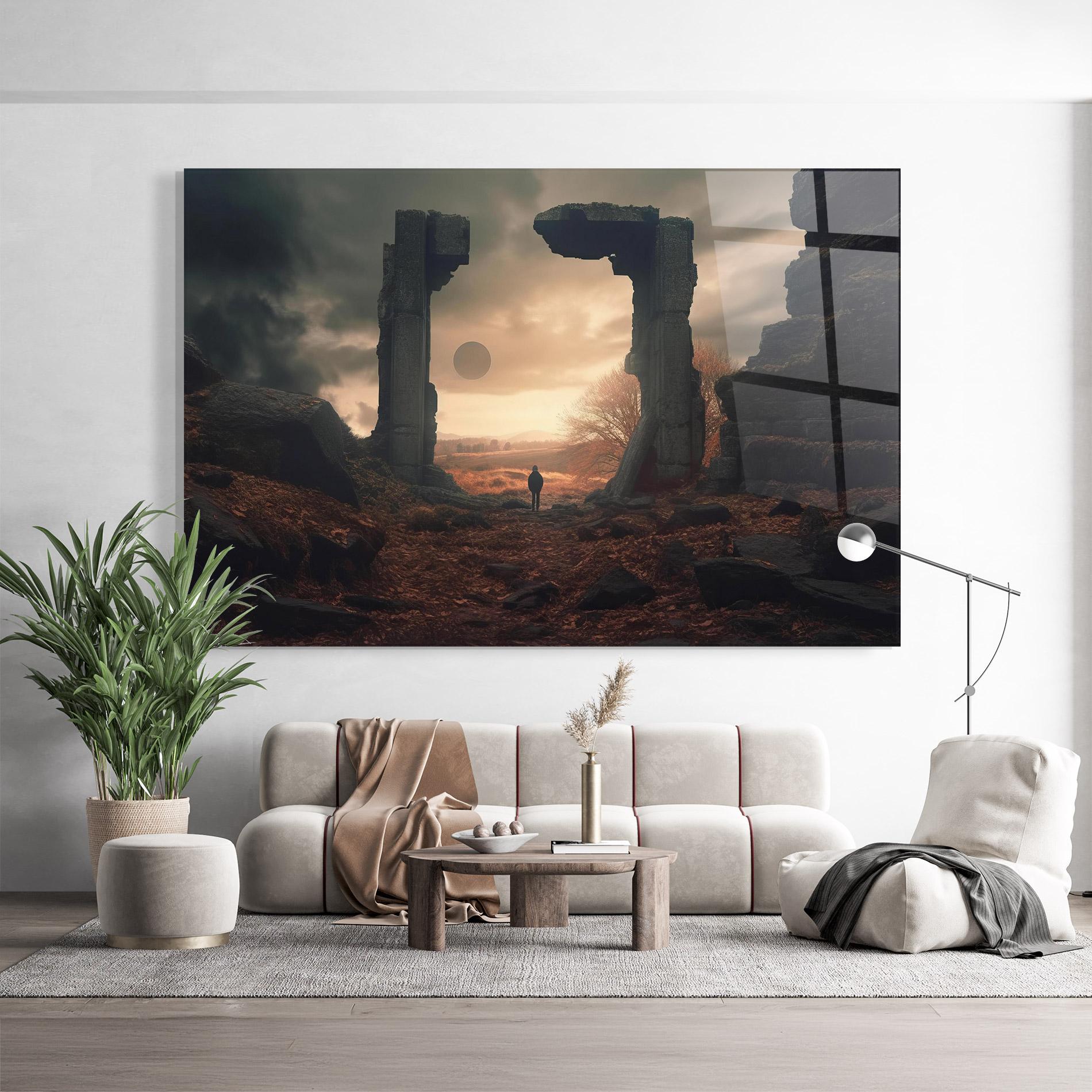 Tablou Sticla Archway mockup 9