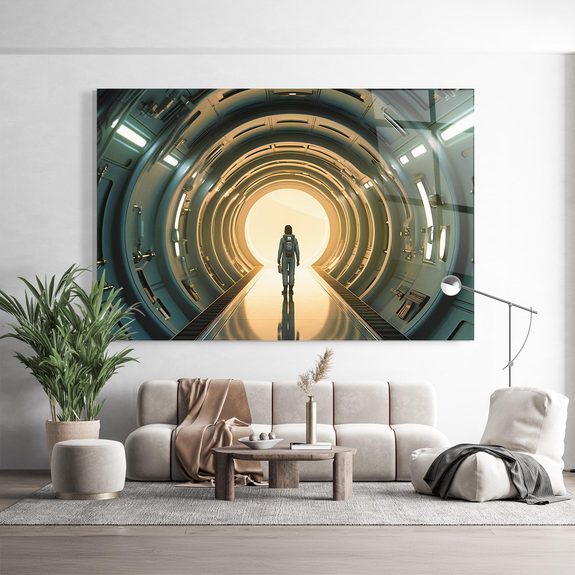 Tablou Sticla Infinity Intrigue mockup 9