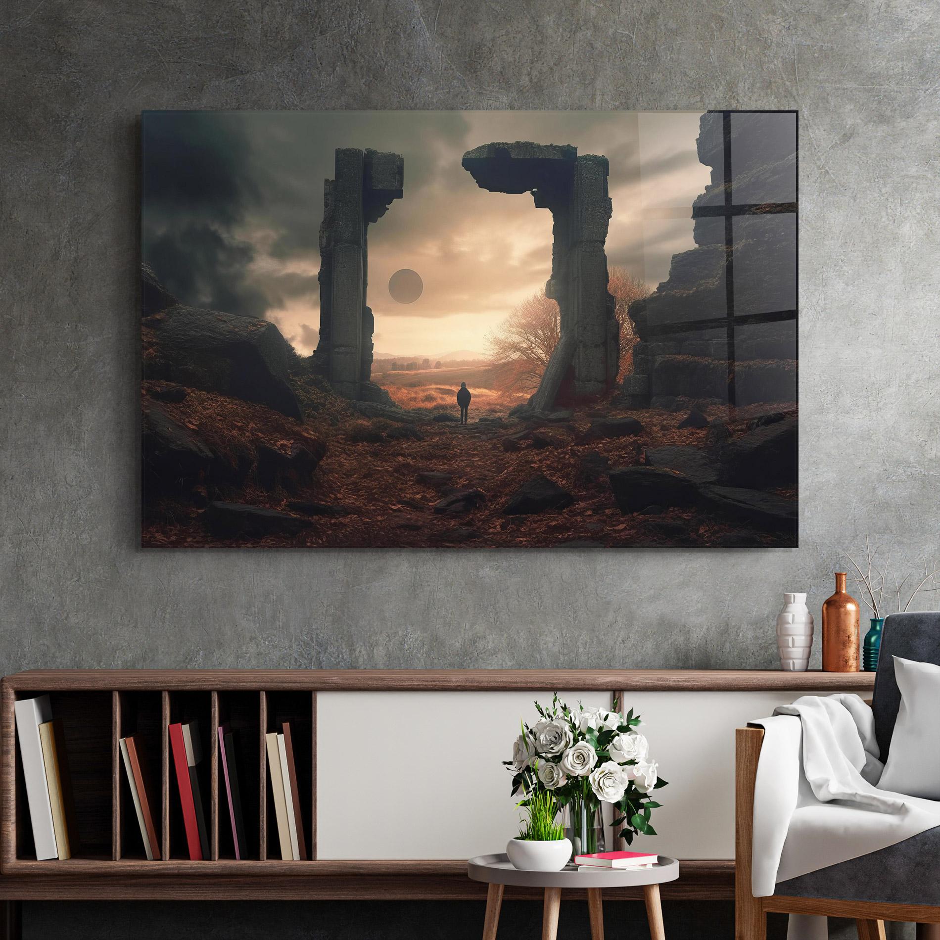 Tablou Sticla Archway mockup 2