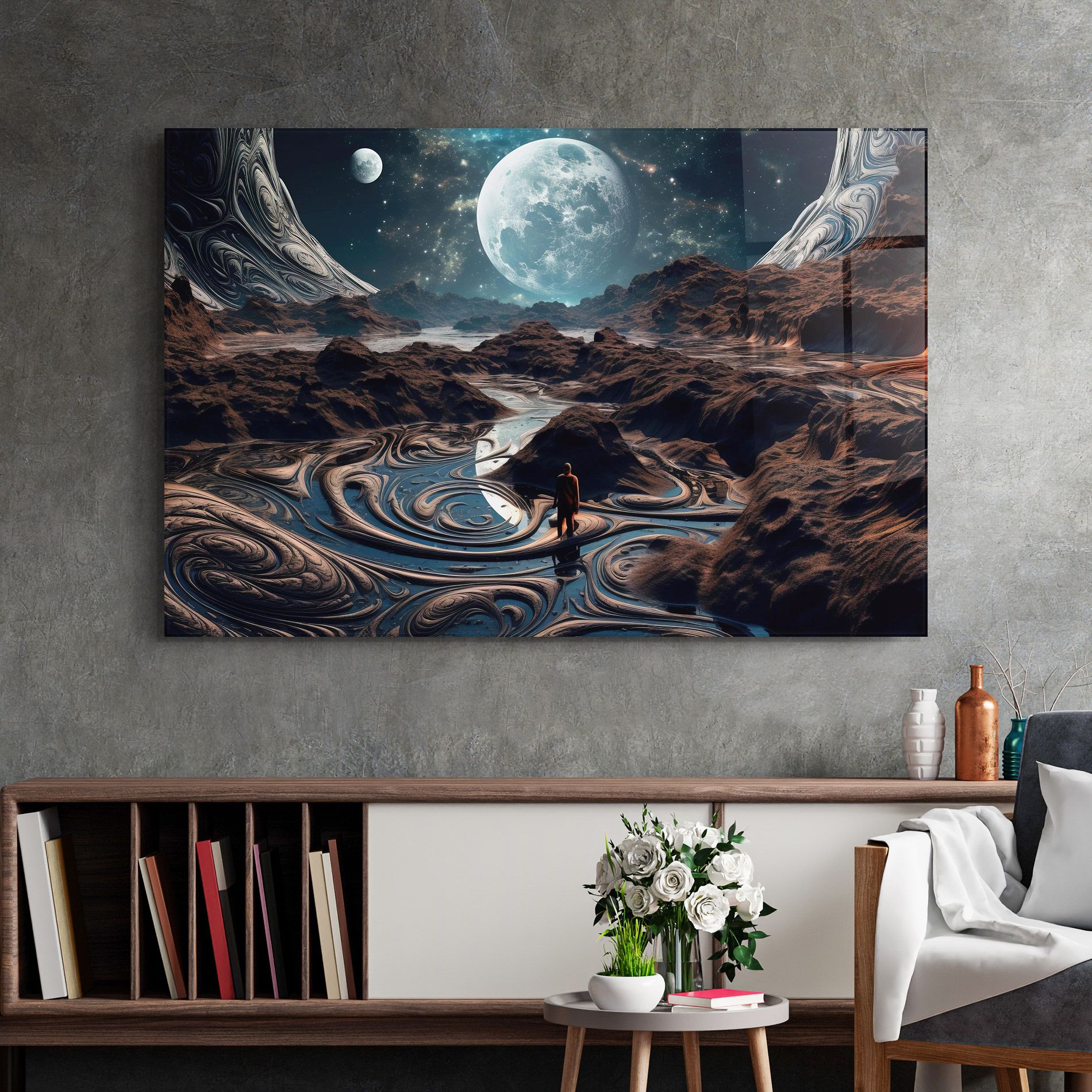 Desert Big Moon mockup 2