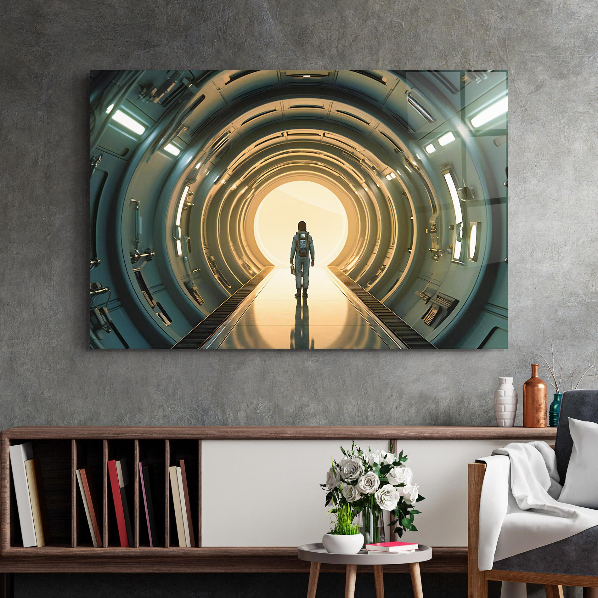 Tablou Sticla Infinity Intrigue mockup 2