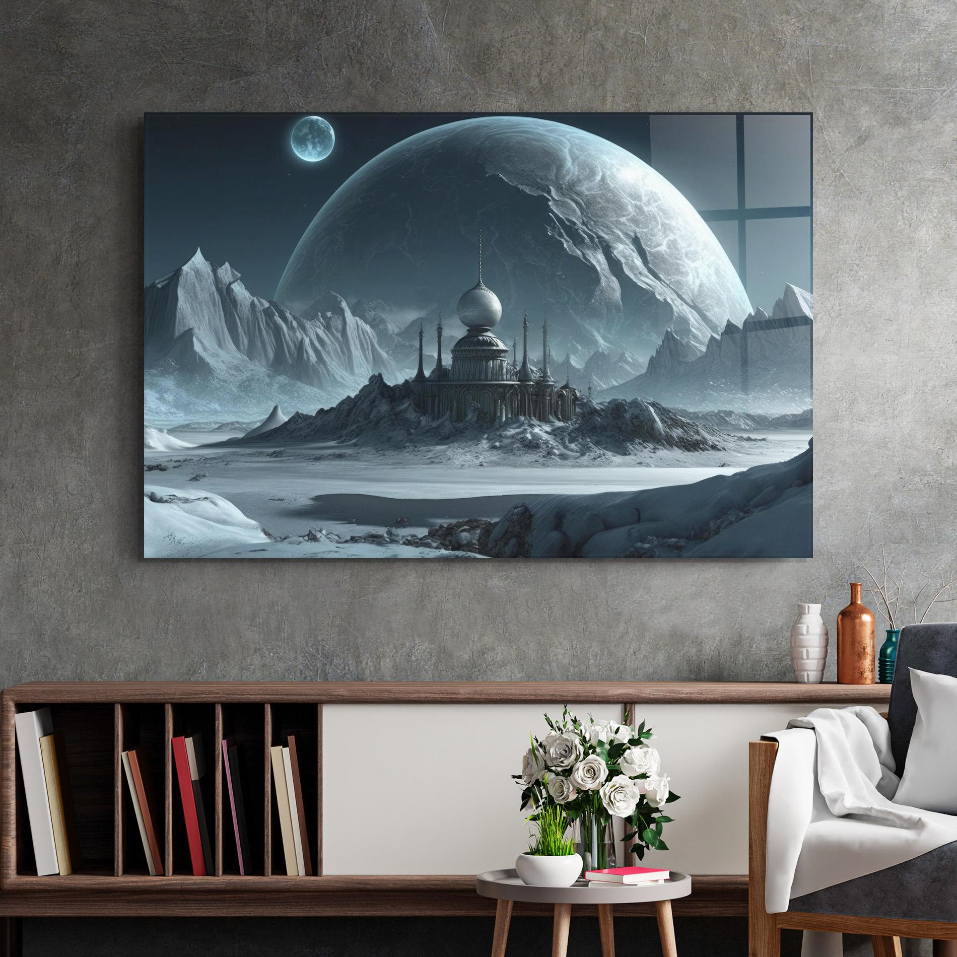 Tablou Sticla Muslim Design mockup 2