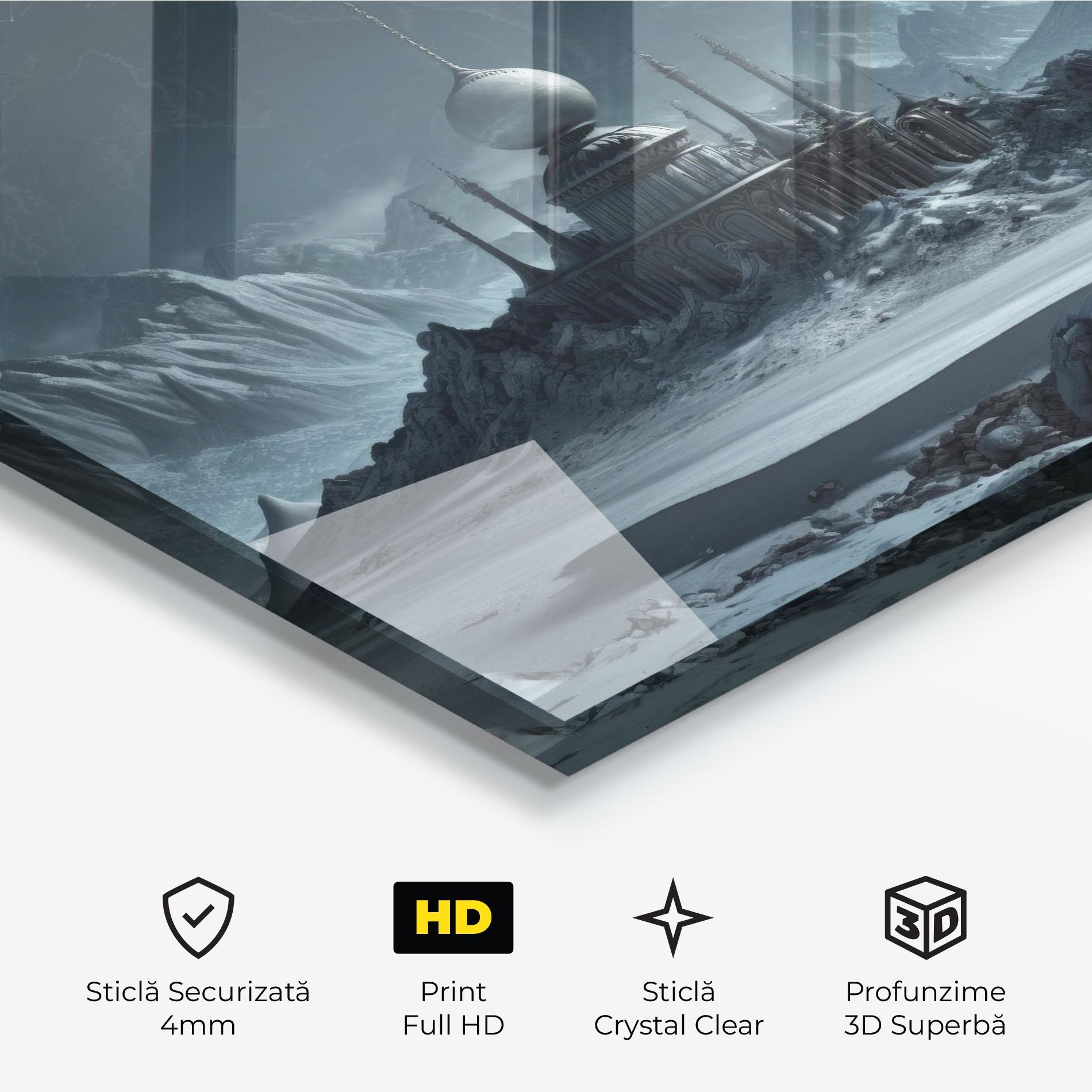 Tablou Sticla Muslim Design mockup 3