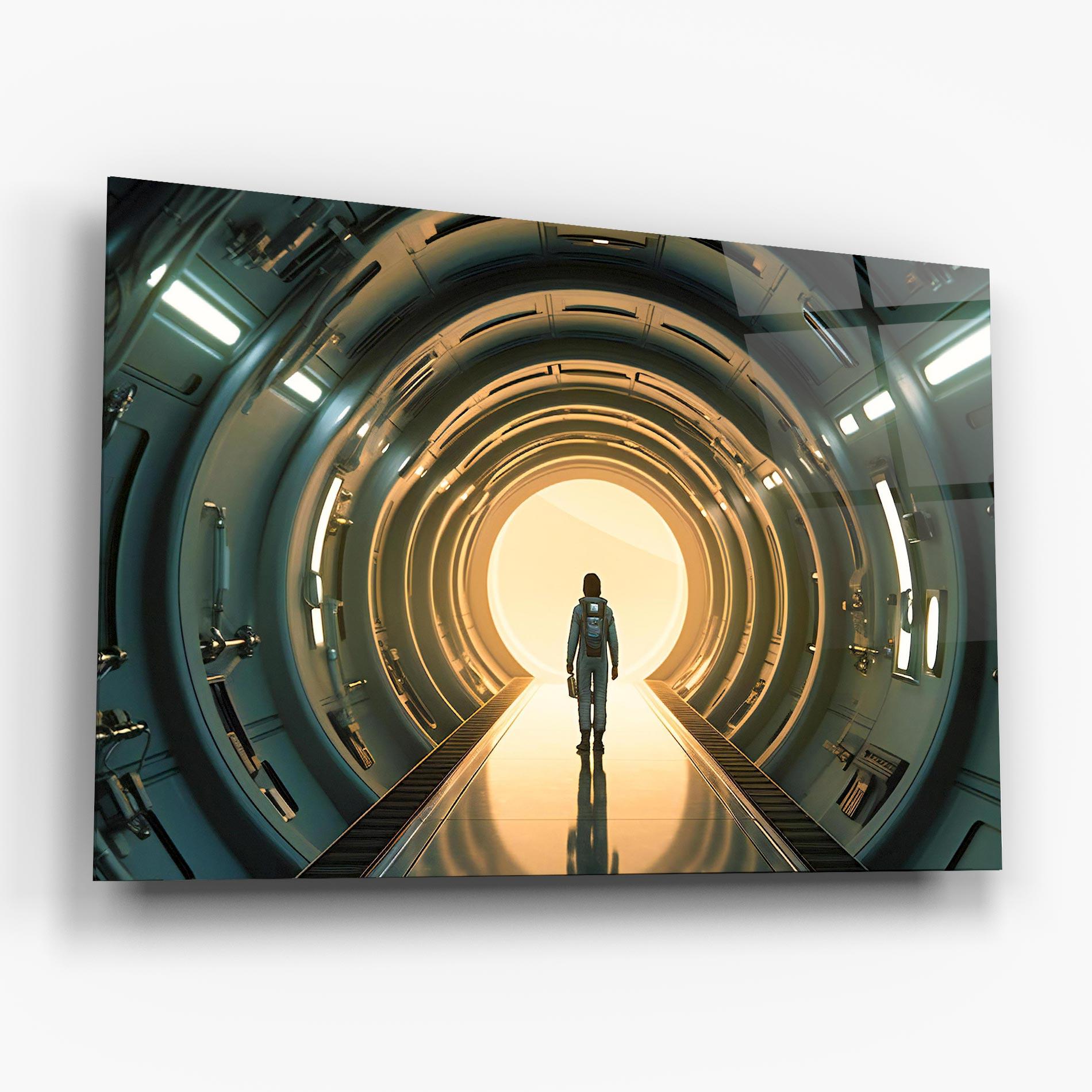 Tablou Sticla Infinity Intrigue mockup 6