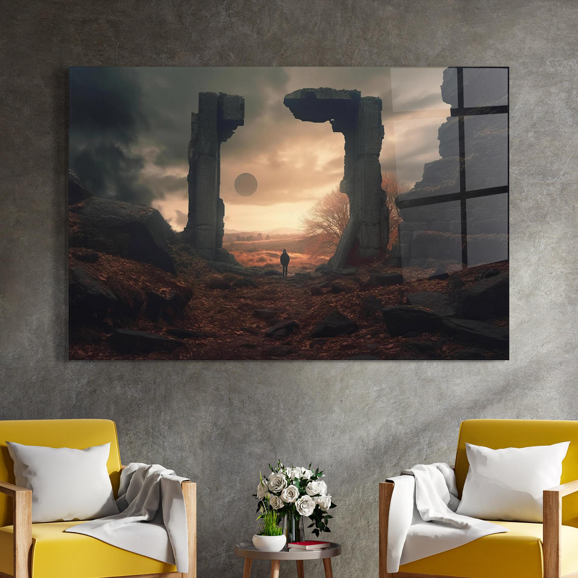 Tablou Sticla Archway mockup 4