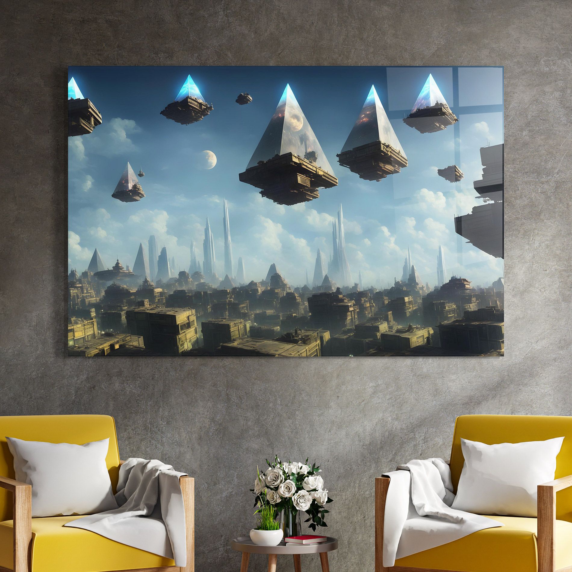 Flying Piramids mockup 4