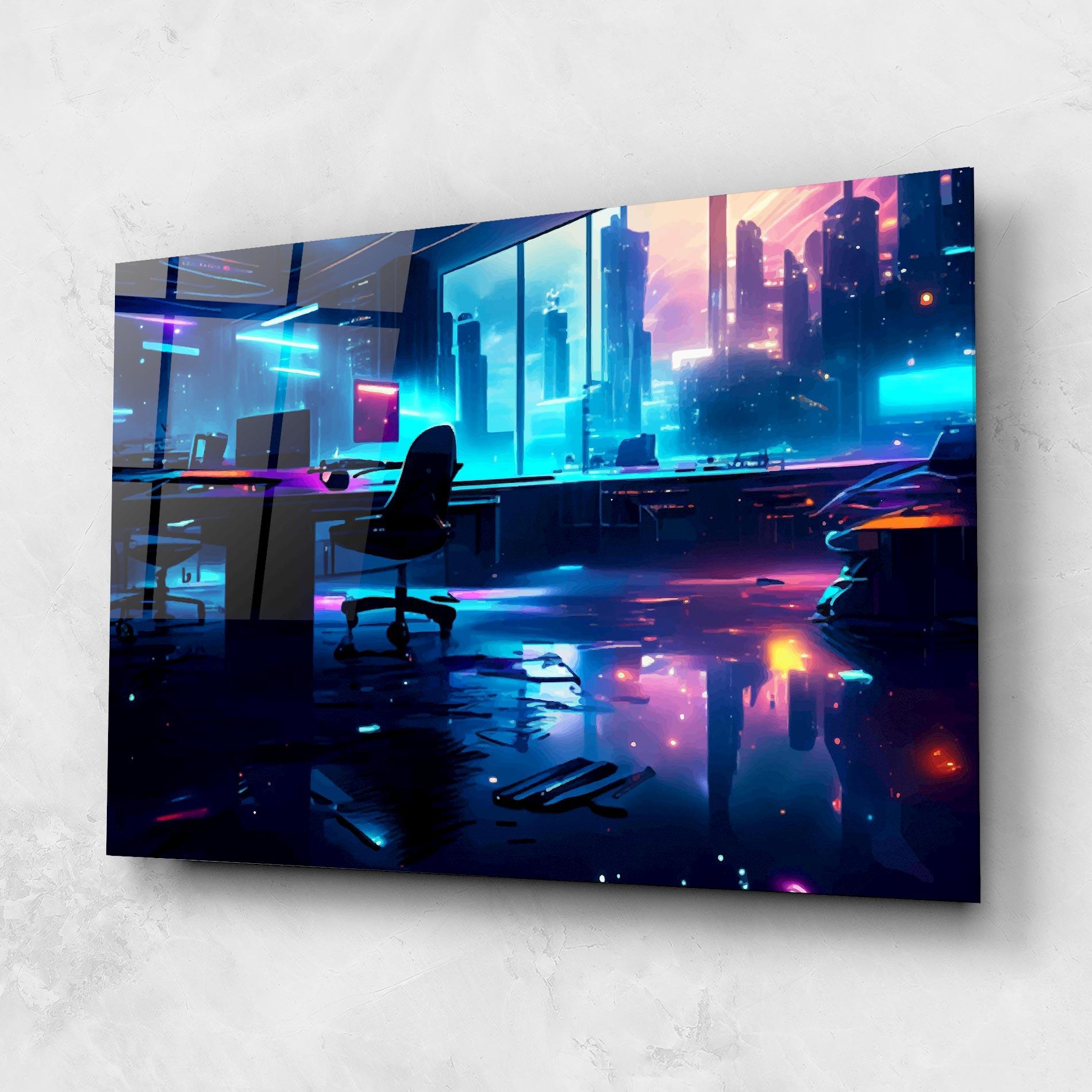 Tablou Sticla Furure Day mockup 1