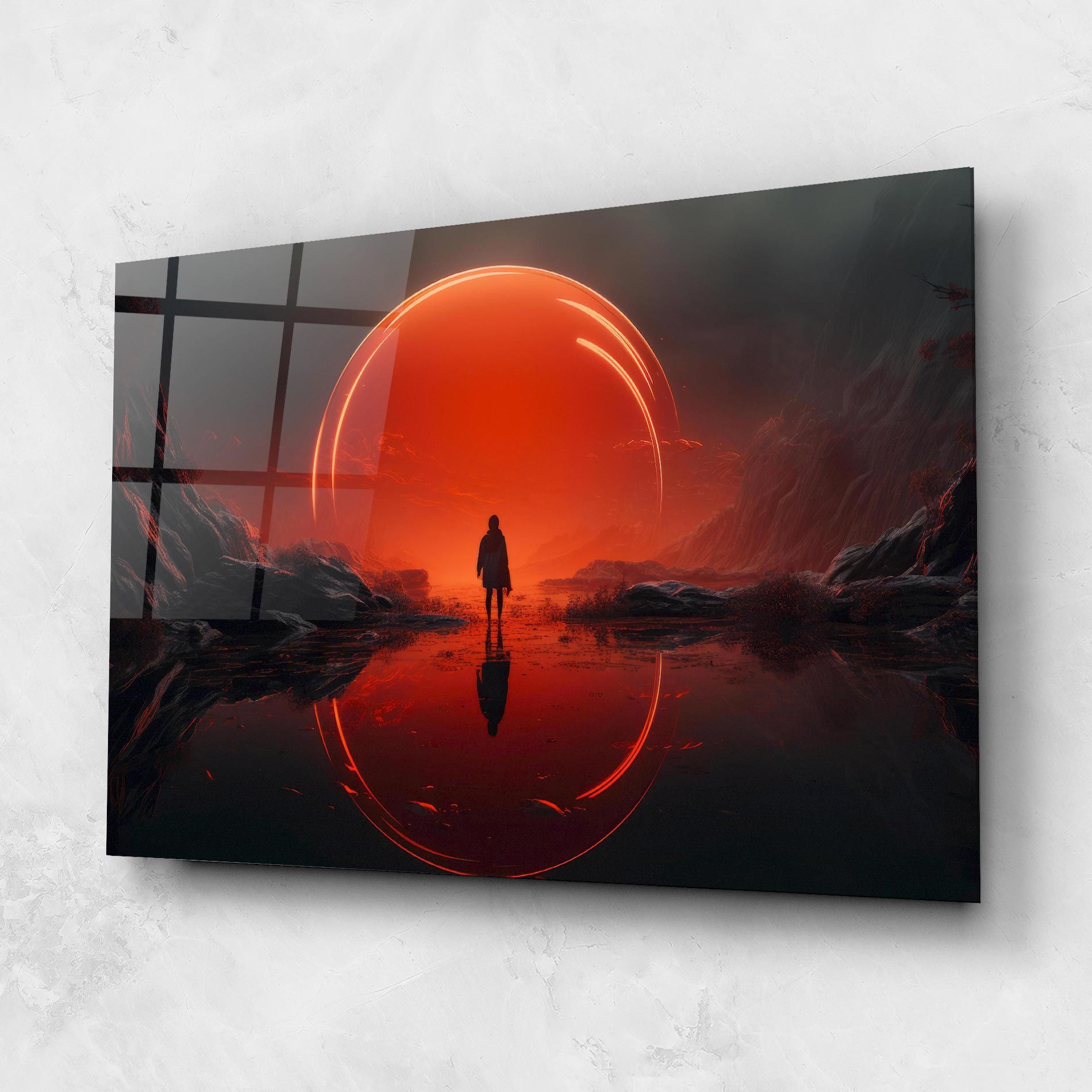 Man Orange Orb mockup 1