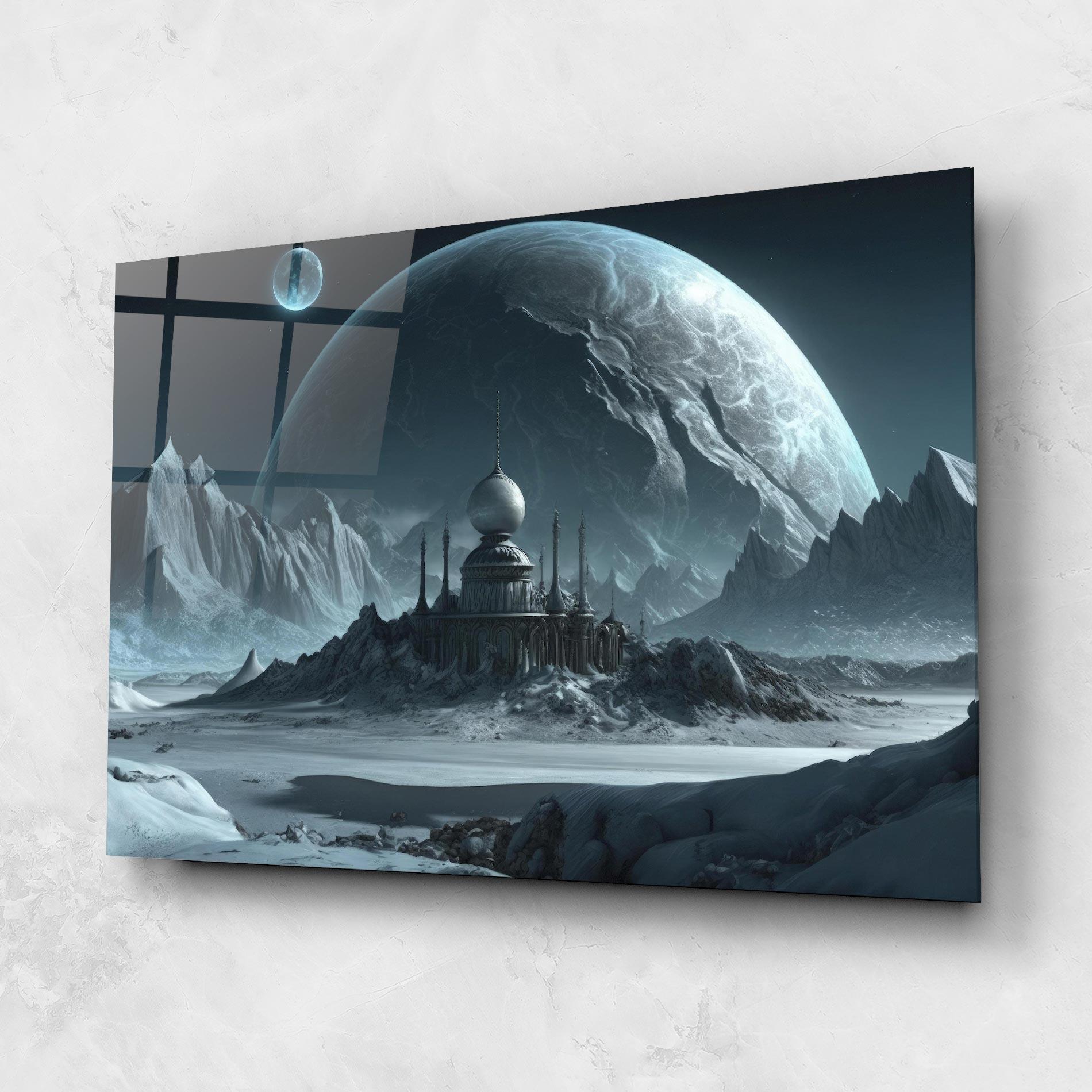 Tablou Sticla Muslim Design mockup 1