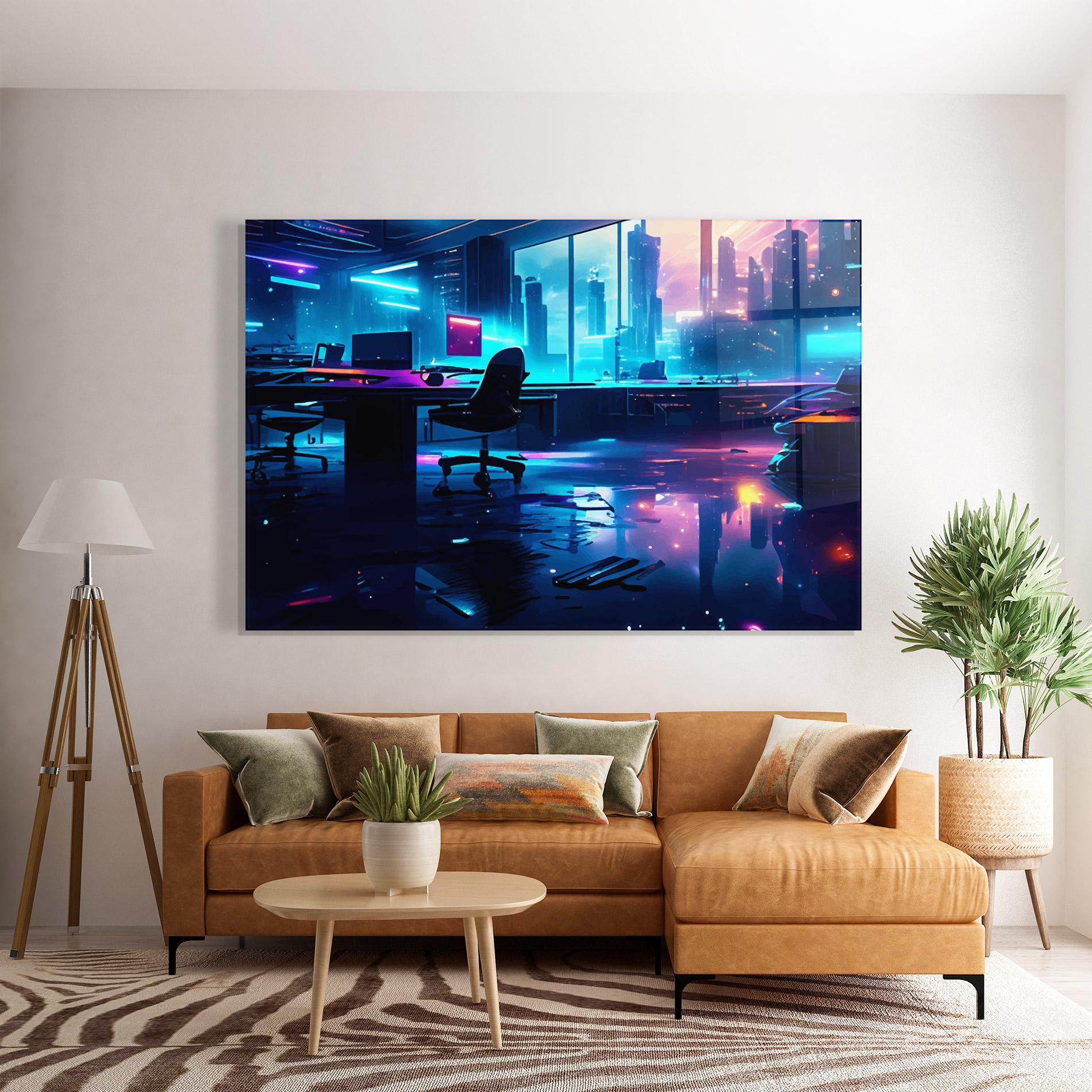 Tablou Sticla Furure Day mockup 7