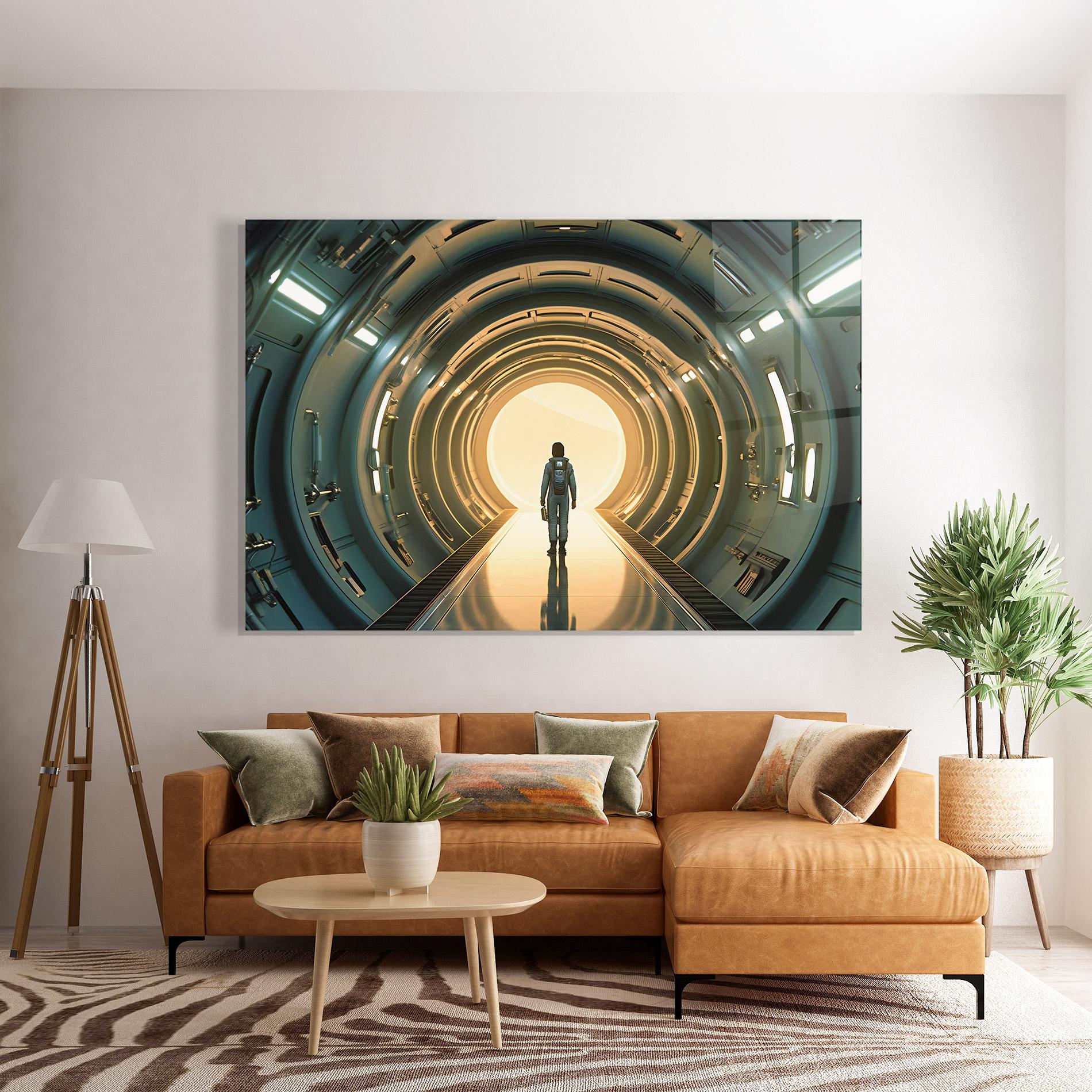 Tablou Sticla Infinity Intrigue mockup 7