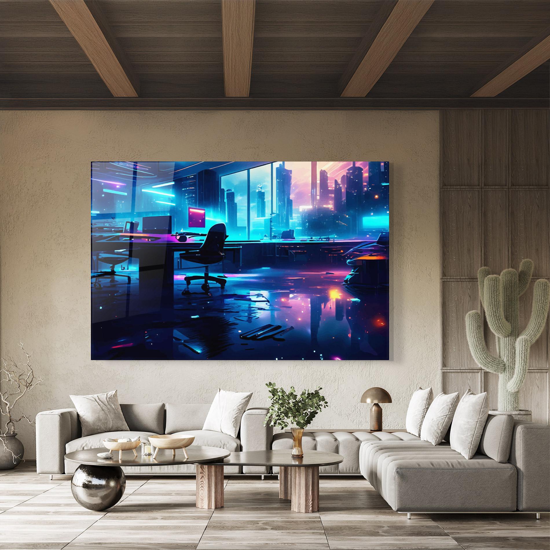 Tablou Sticla Furure Day mockup 8