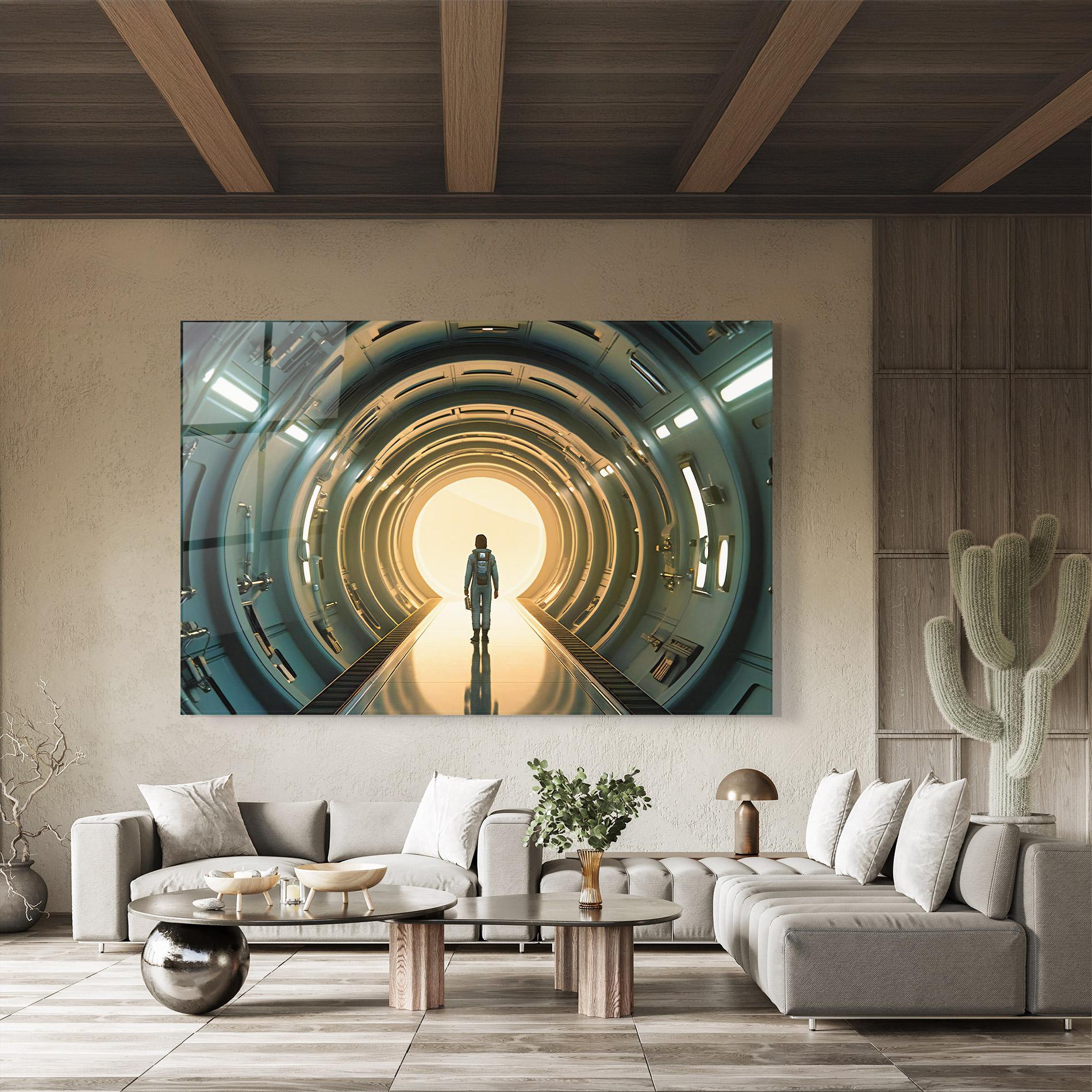 Tablou Sticla Infinity Intrigue mockup 8