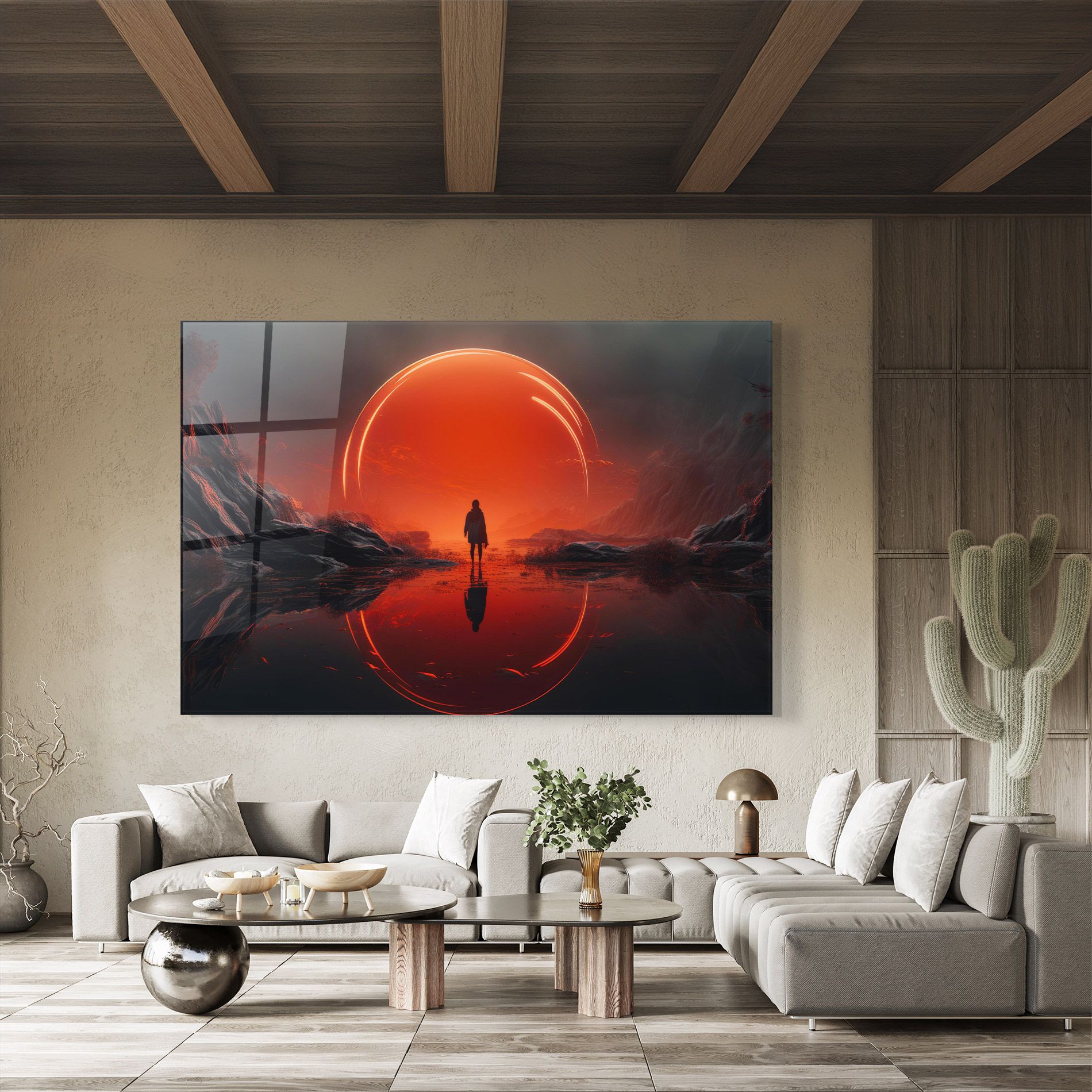 Man Orange Orb mockup 8