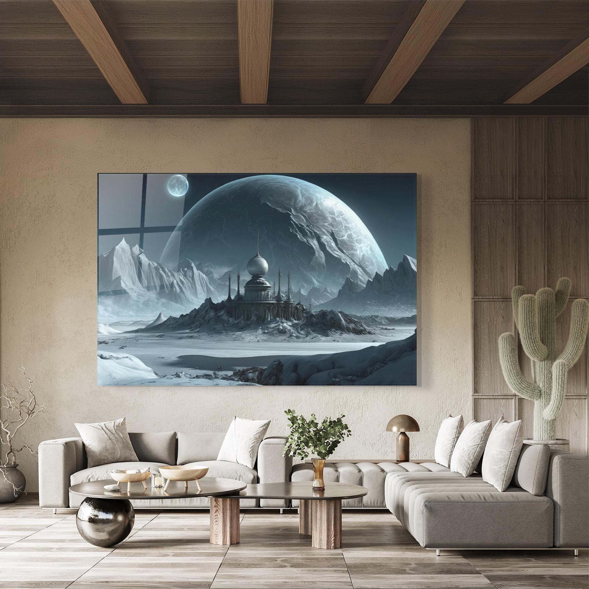 Tablou Sticla Muslim Design mockup 8