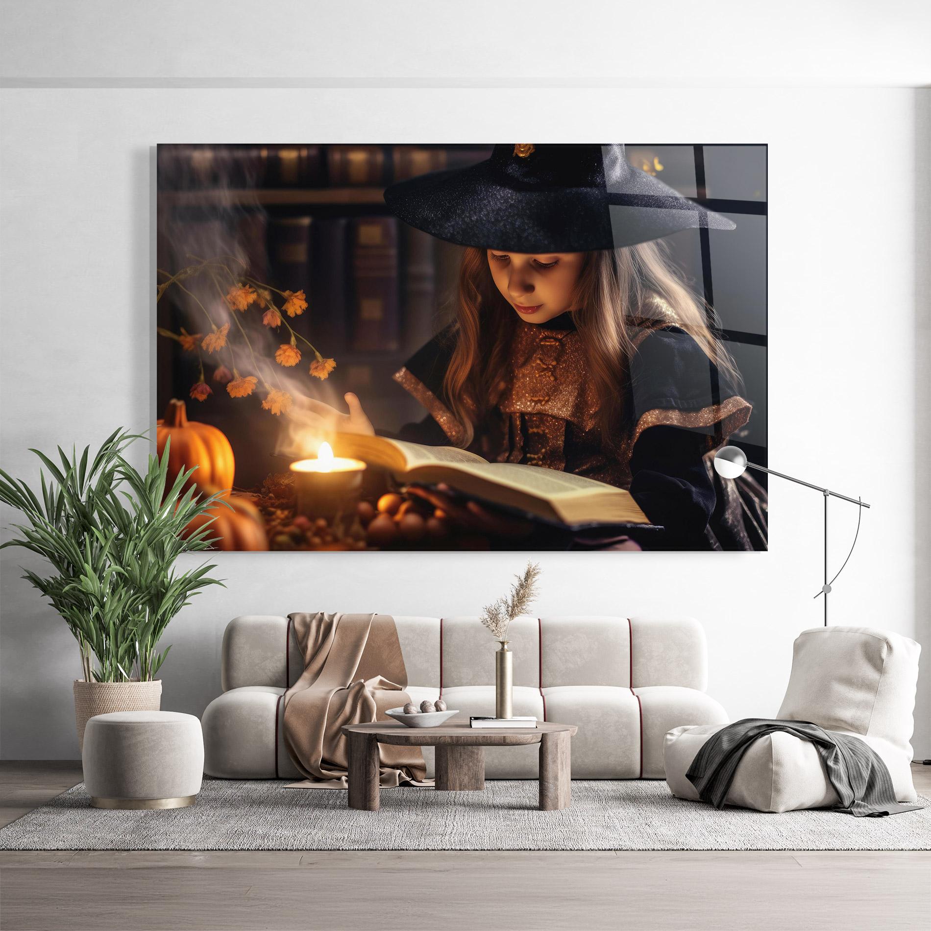 Tablou Sticla Little Witch mockup 9