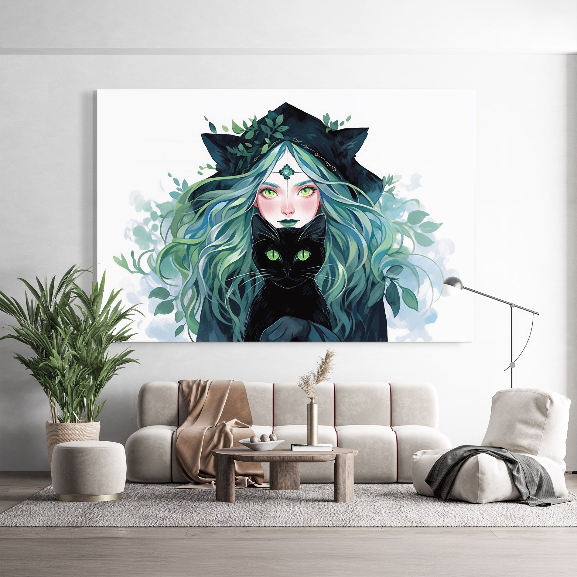 Magic Cat Witch mockup 9