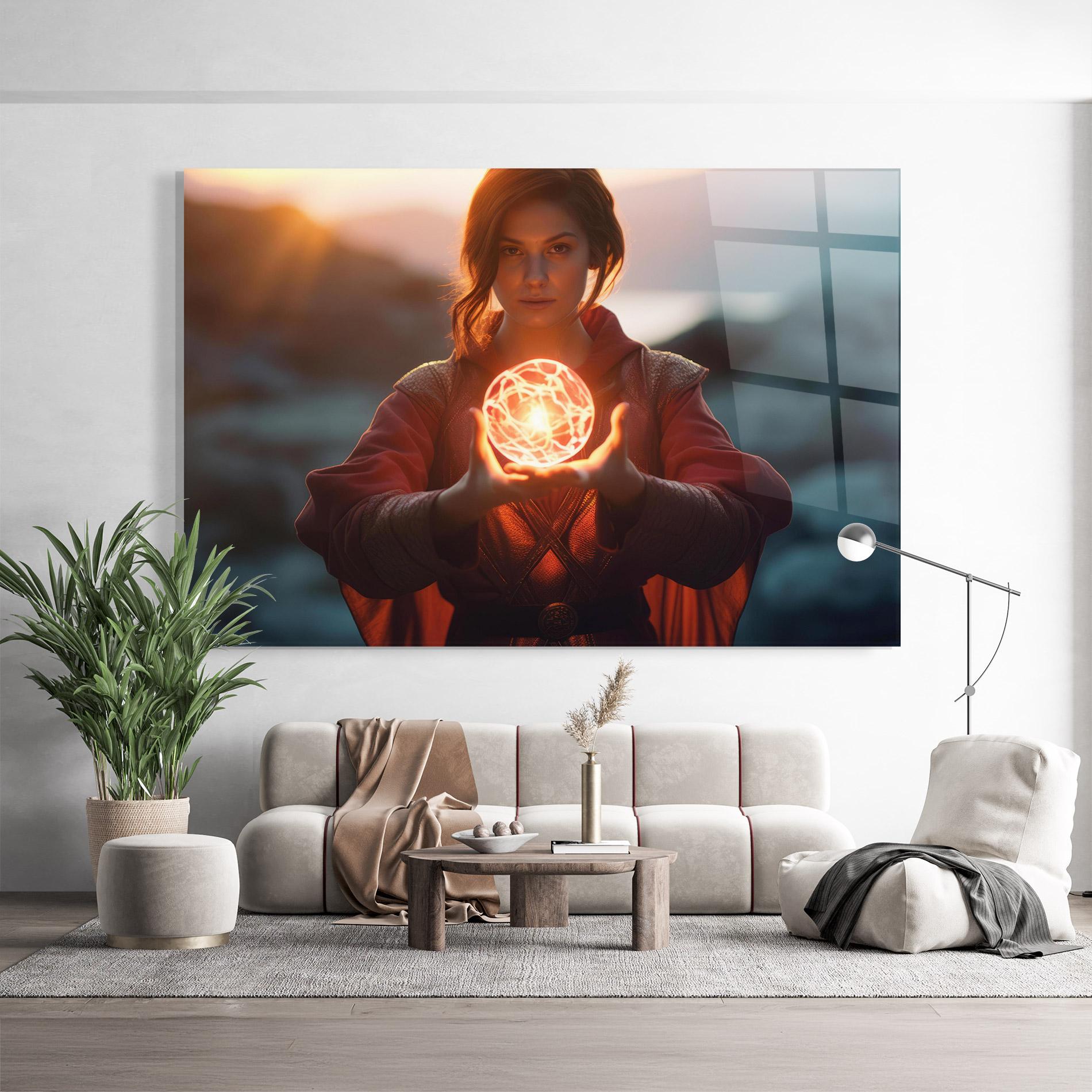 Tablou Sticla Witch Ball mockup 9