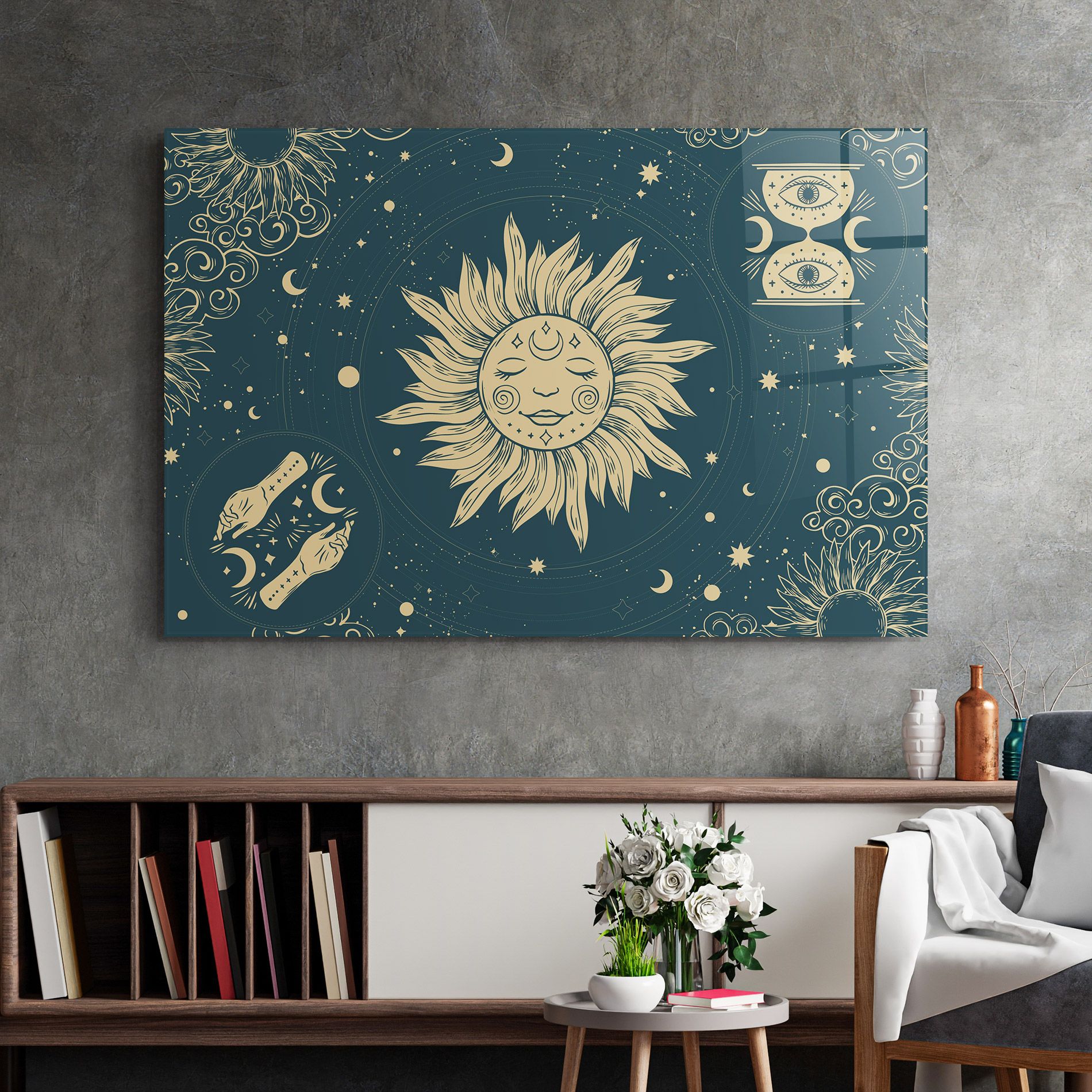 Sun Face Magic mockup 2