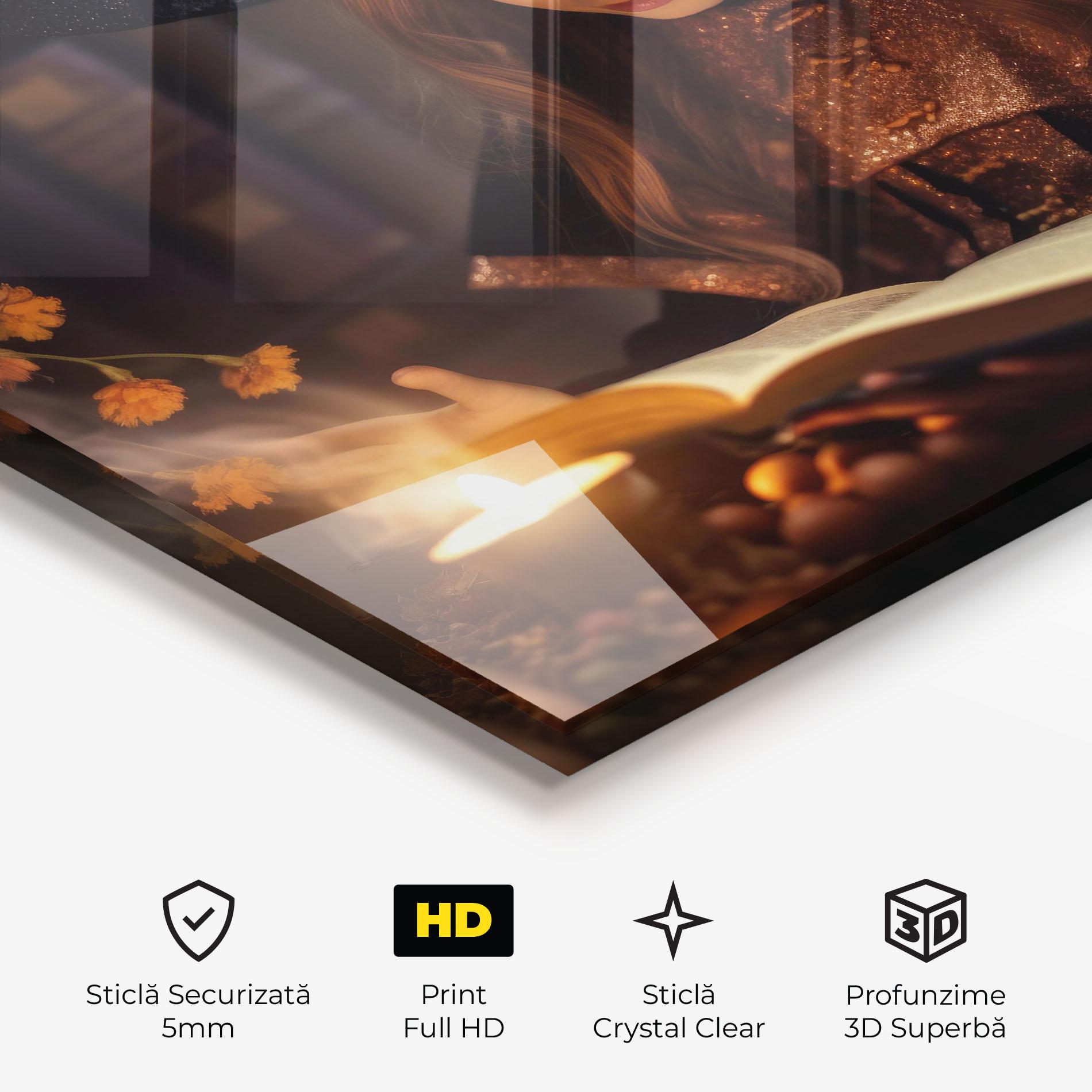 Tablou Sticla Little Witch mockup 3