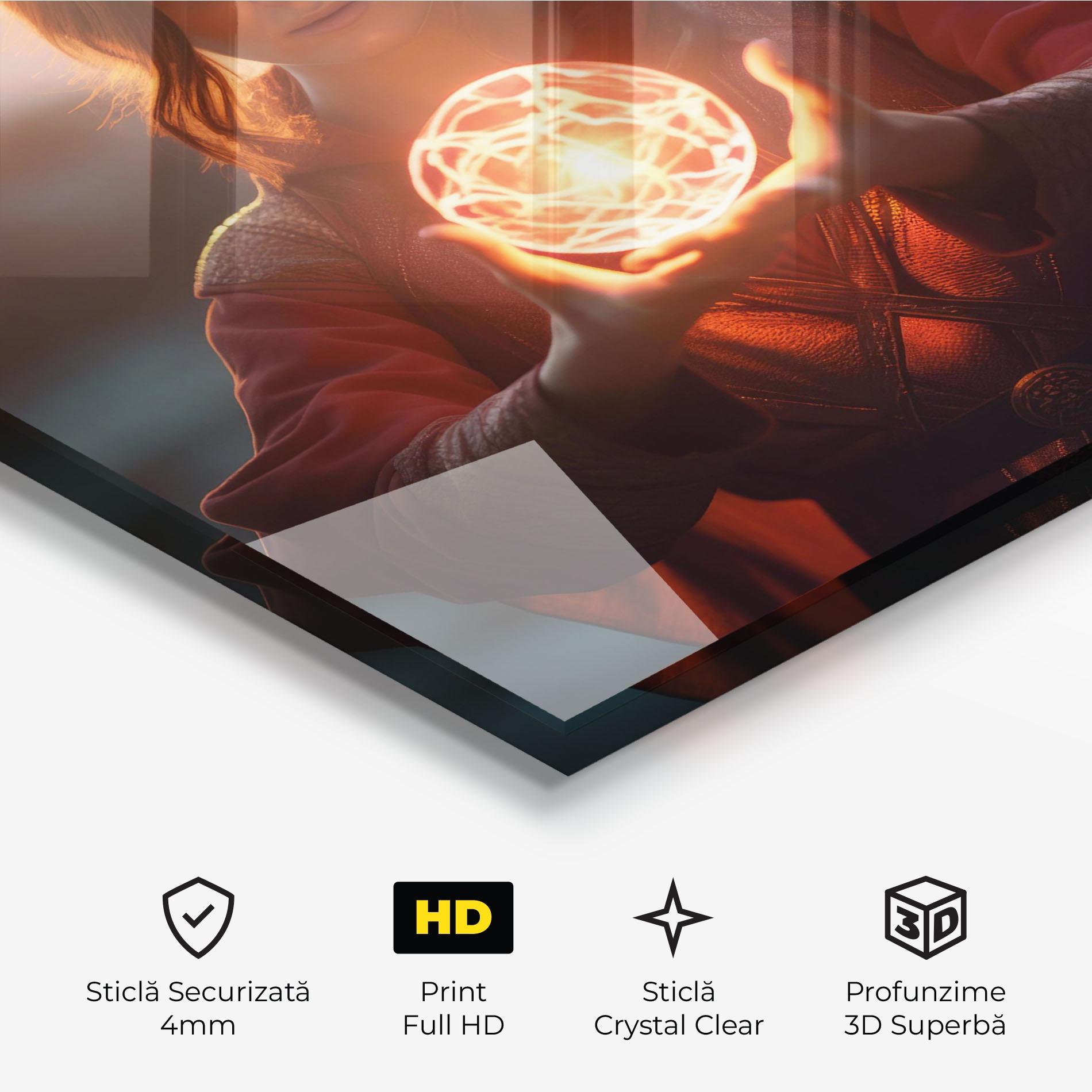 Tablou Sticla Witch Ball mockup 3