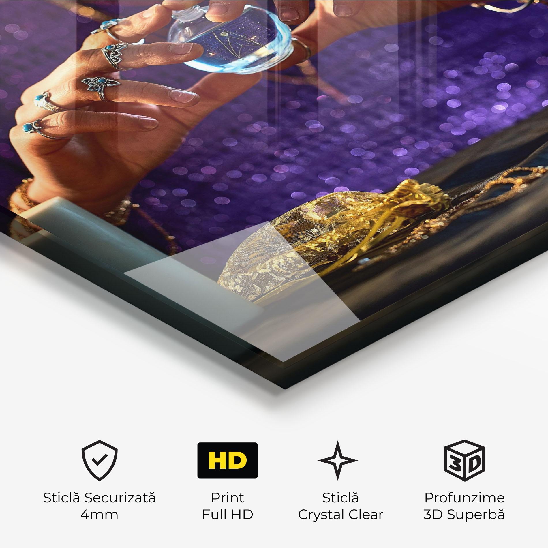 Tablou Sticla Witch Magic mockup 3