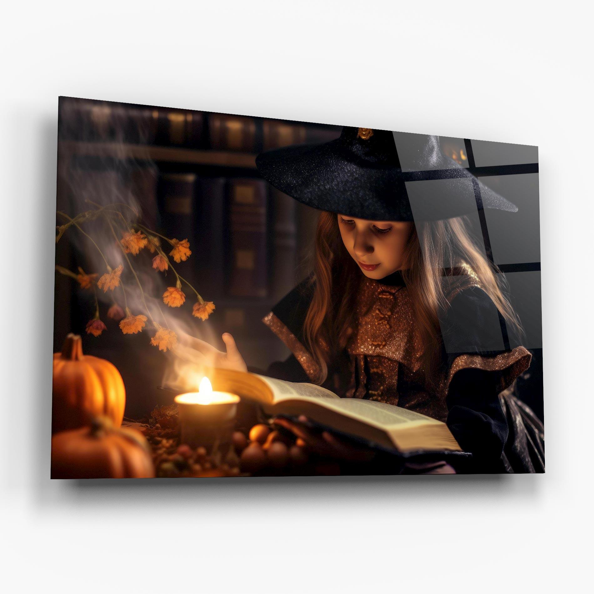 Tablou Sticla Little Witch mockup 6