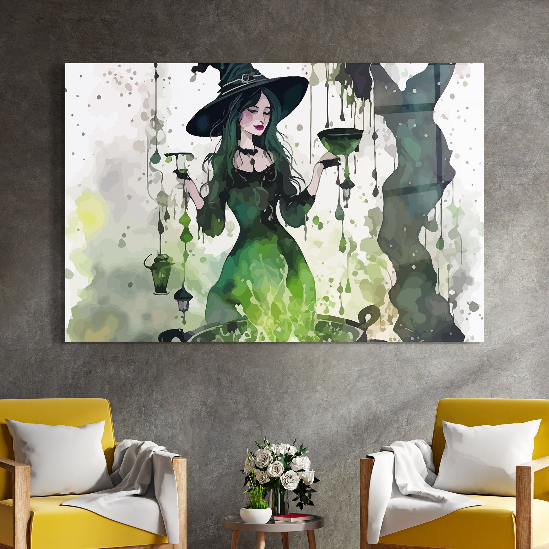 Green Light Witch mockup 4
