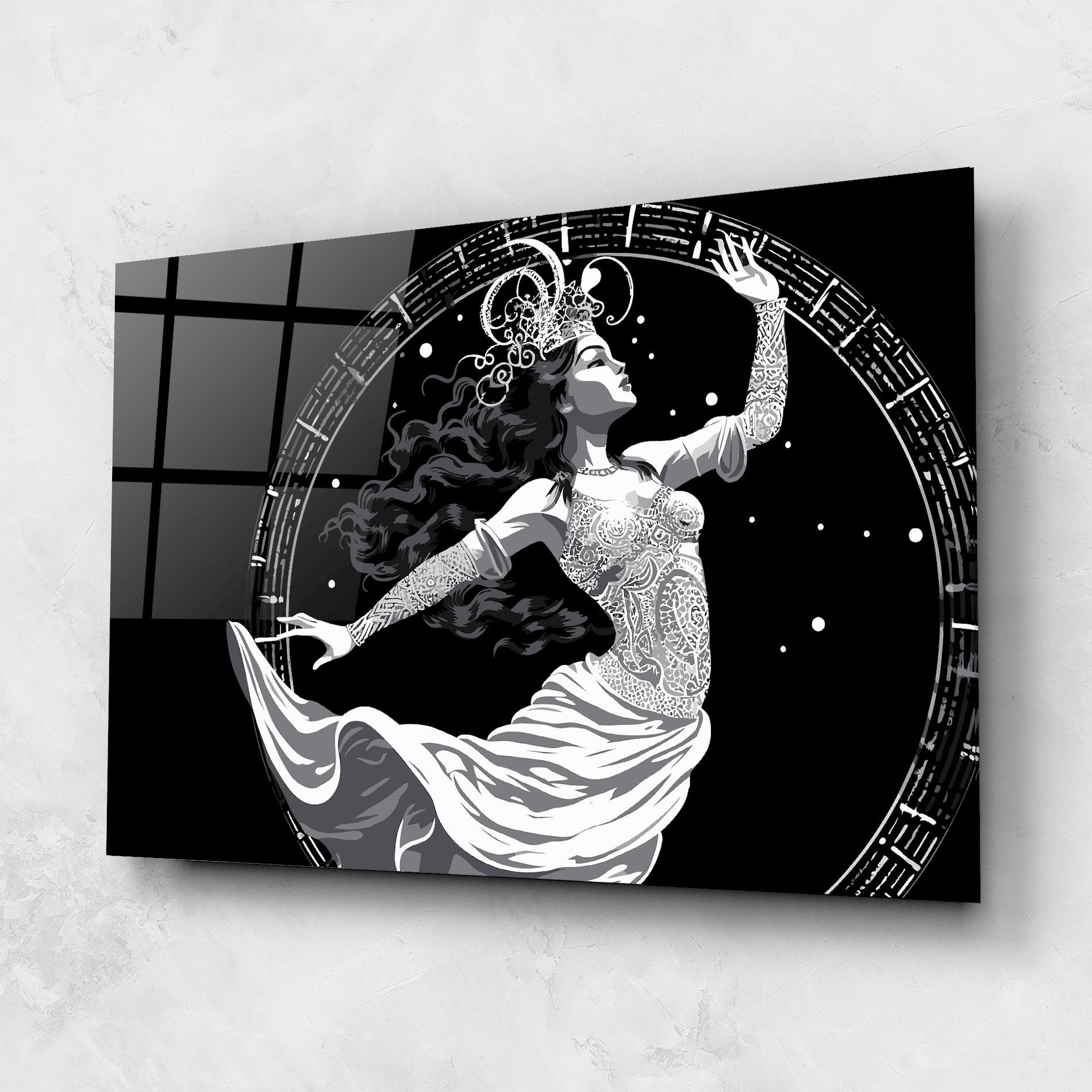 Tablou Sticla Beautiful Witch mockup 1